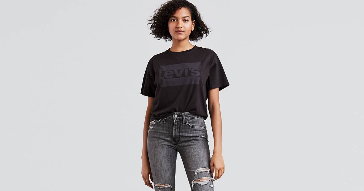 Graphic J.v. Tee Shirt - Black | Levi's® CA