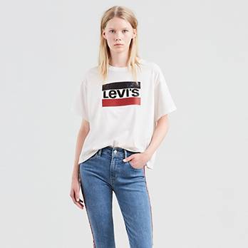 Sequin Graphic J.V. Tee Shirt 1