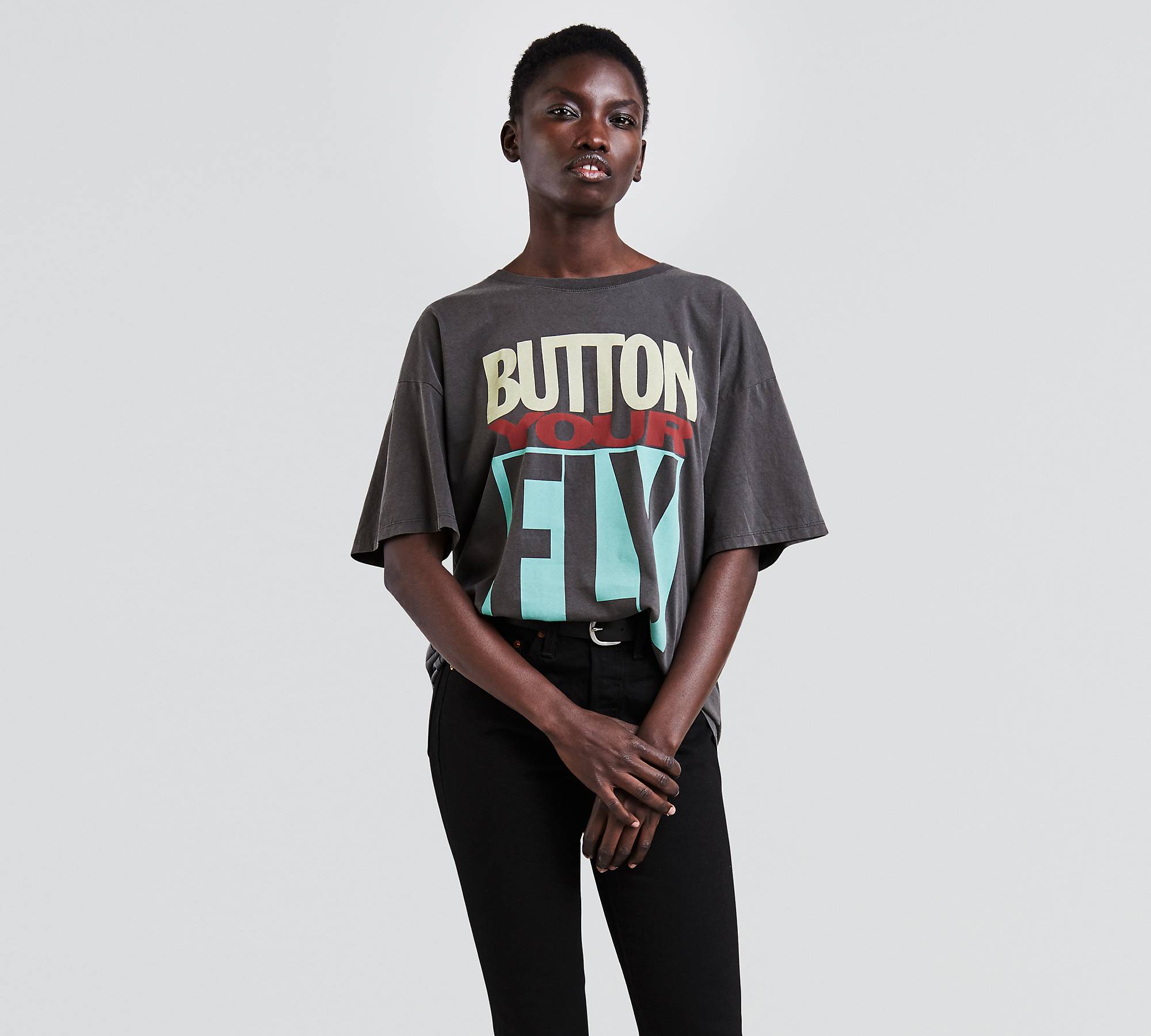 T-shirt «Button Your Fly» 1