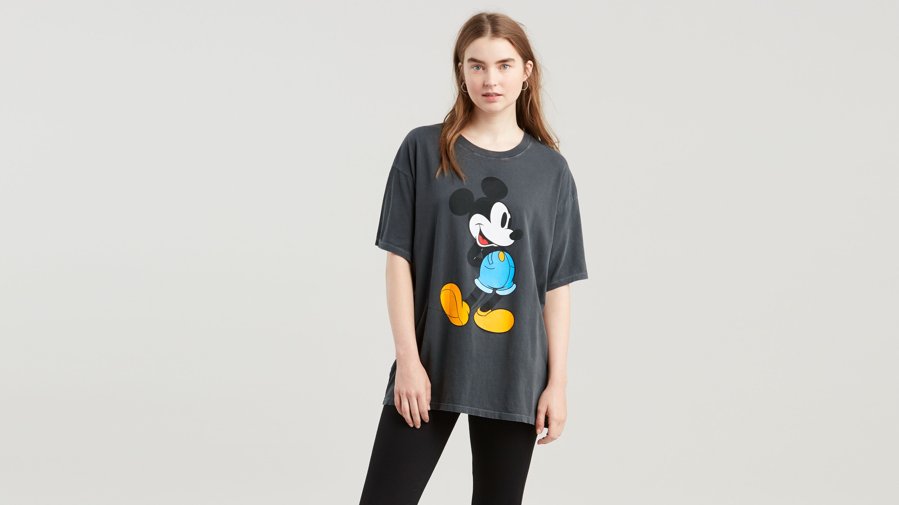 X Disney Mickey Mouse Graphic Slacker 