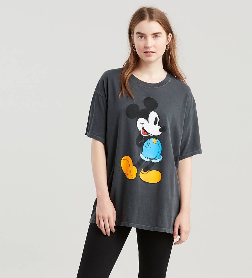 Levi's® x Disney Mickey Mouse Graphic Slacker Tee Shirt 1