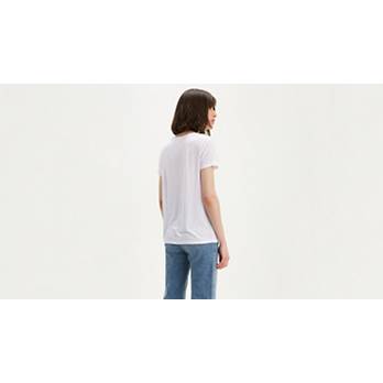 Perfect V-neck Tee Shirt - White | Levi's® US