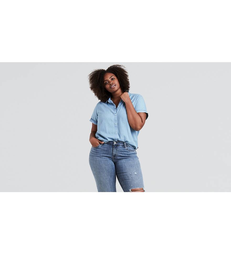 Alice Shirt (plus Size) - Medium Wash | Levi's® US