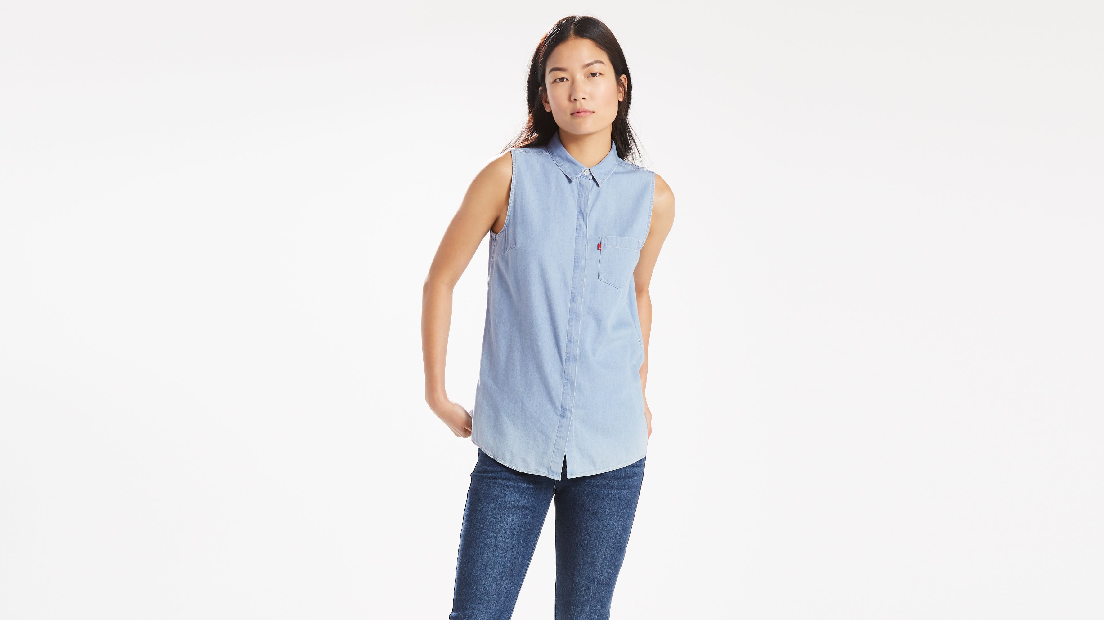 levi's sleeveless shirt