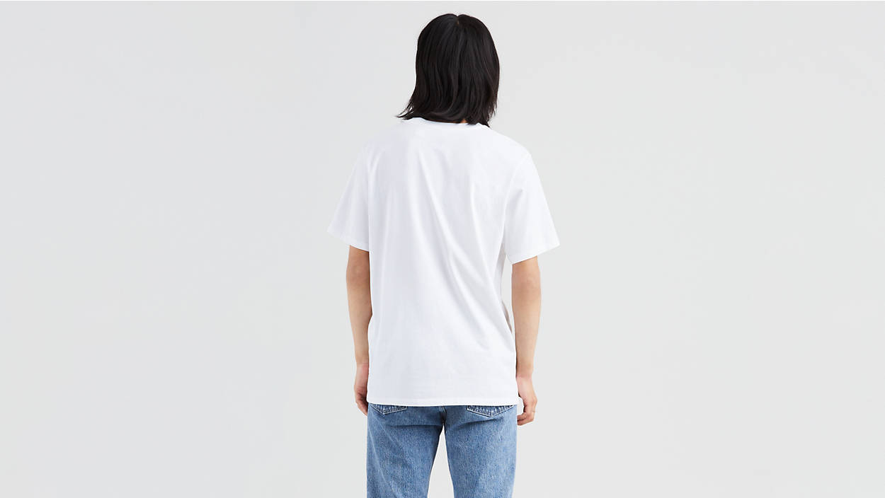 Levi’s® Silvertab Graphic Tee Shirt - White | Levi's® US