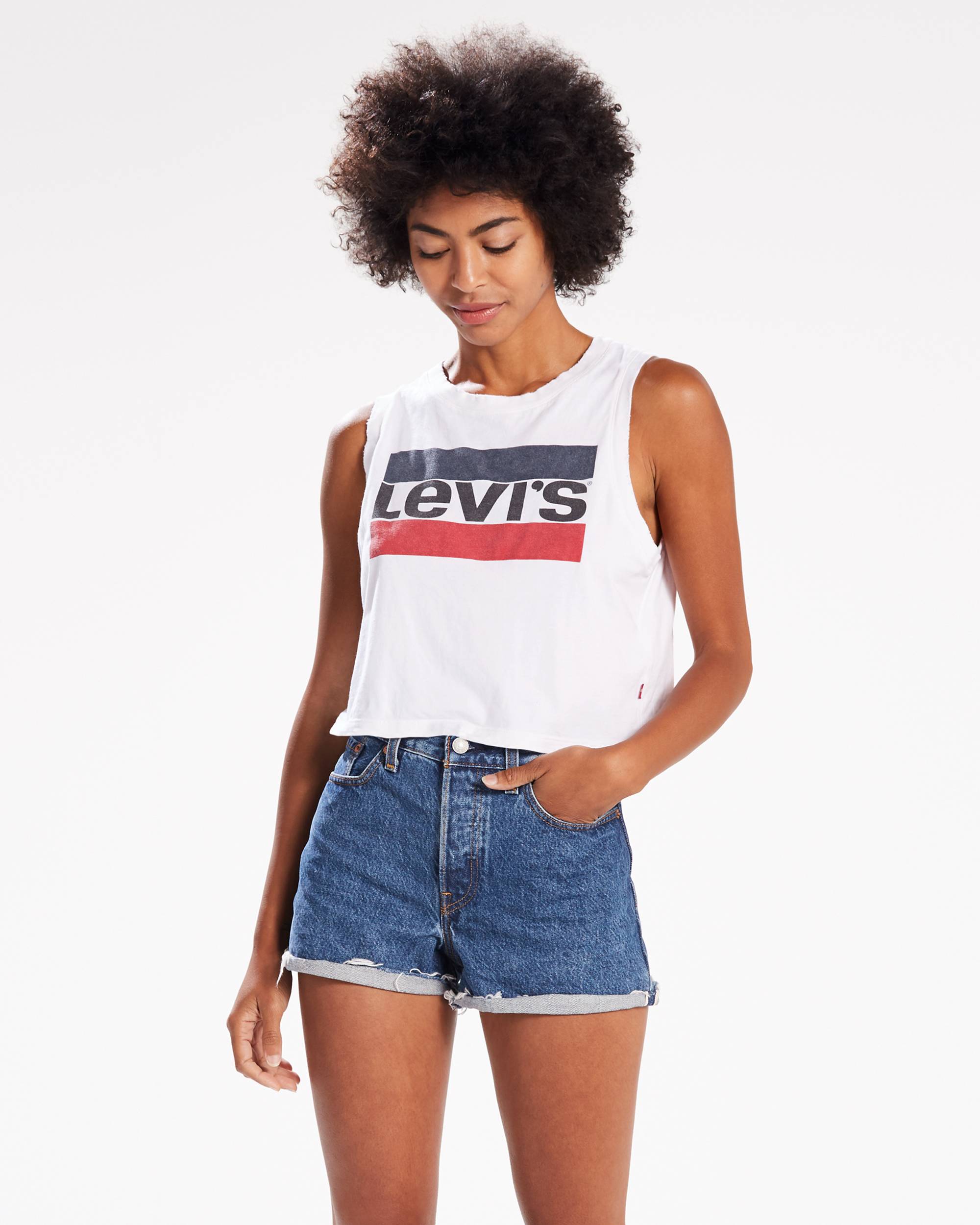 Graphic Crop Tank Top 1