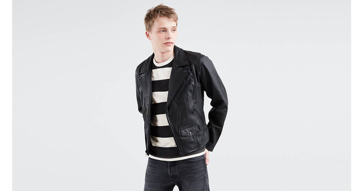 Leather Moto Jacket - Black | Levi's® US