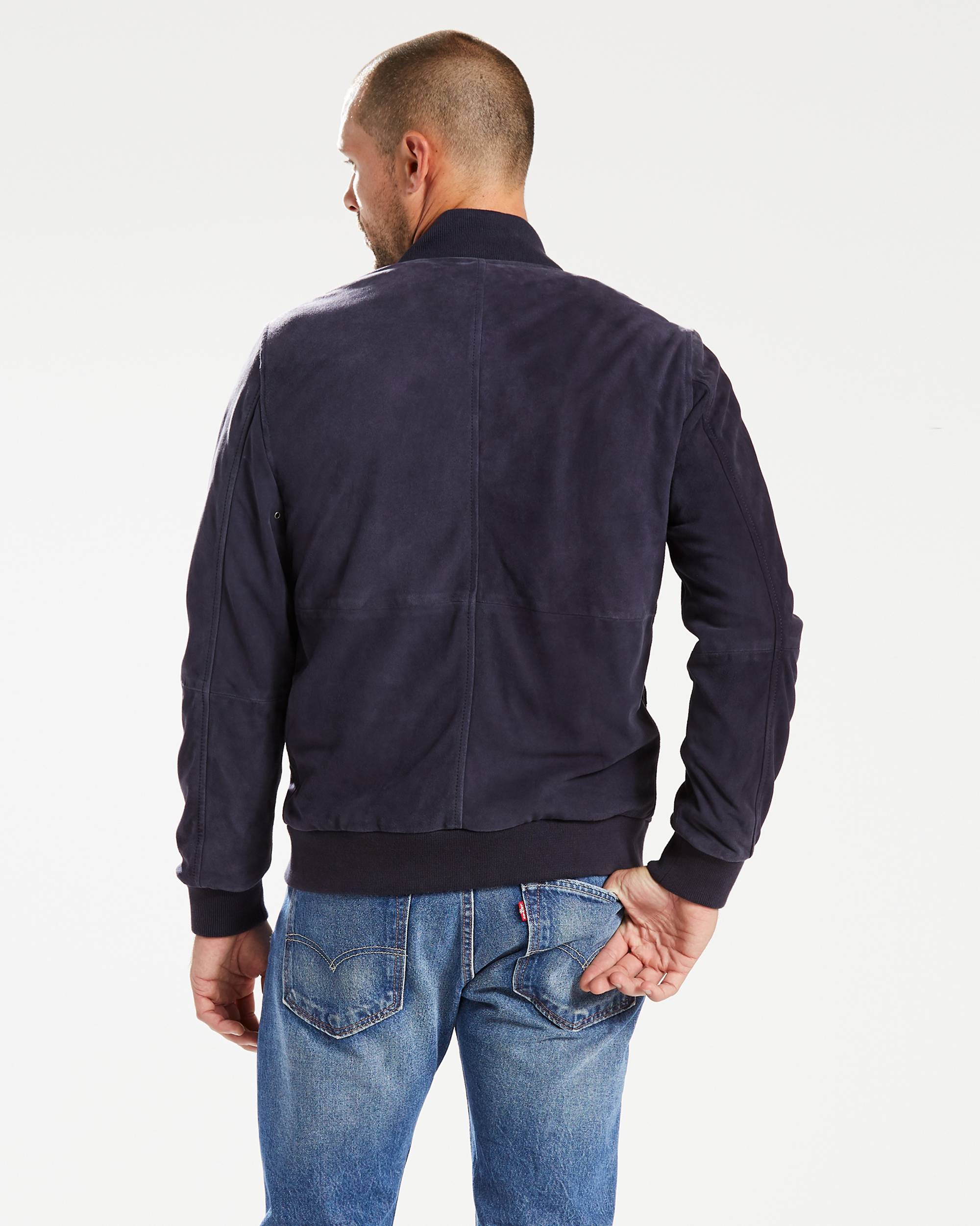 Suede Bomber Jacket 2