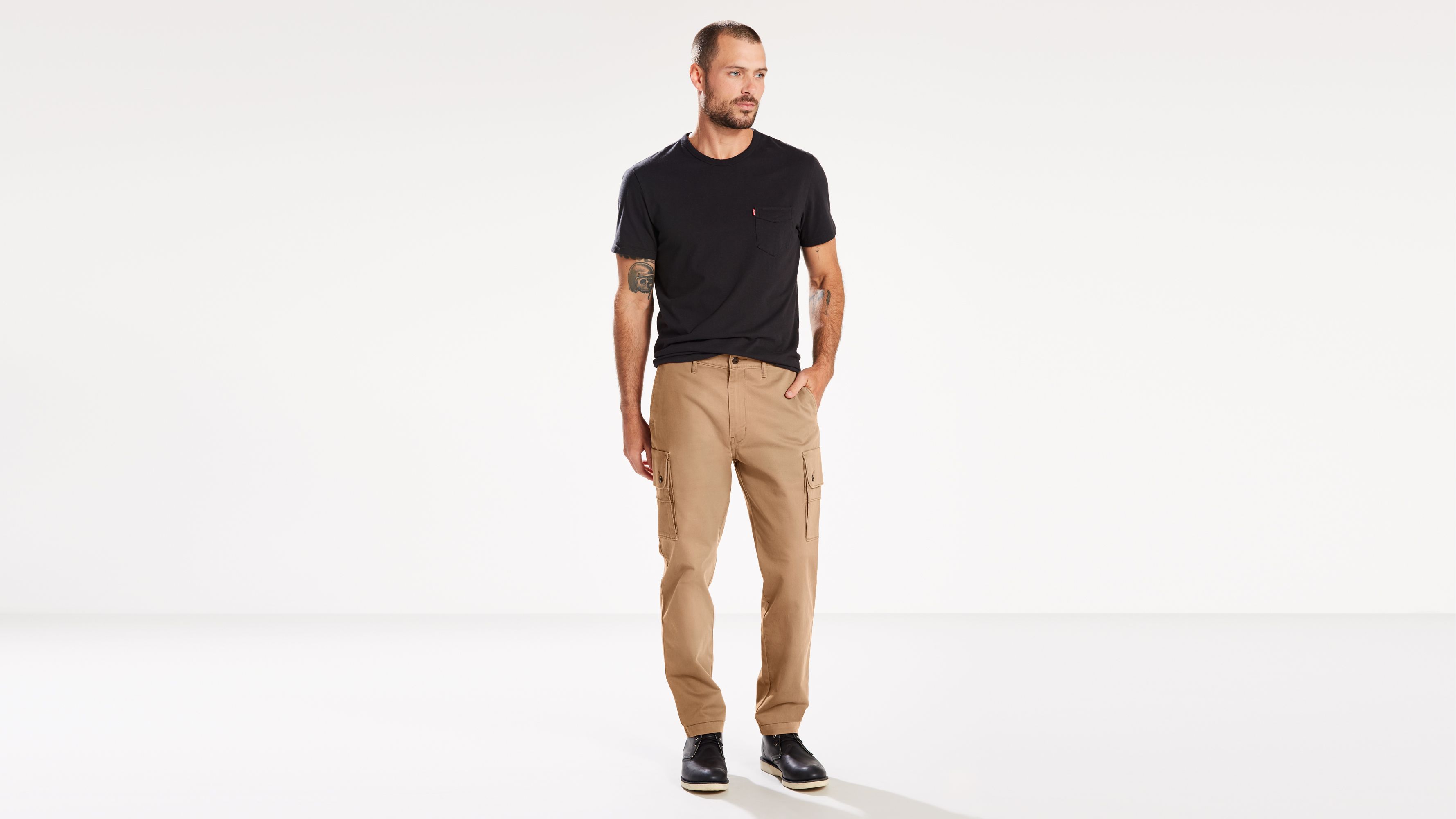 Slim Tapered Cargo Pants - Khaki | Levi 