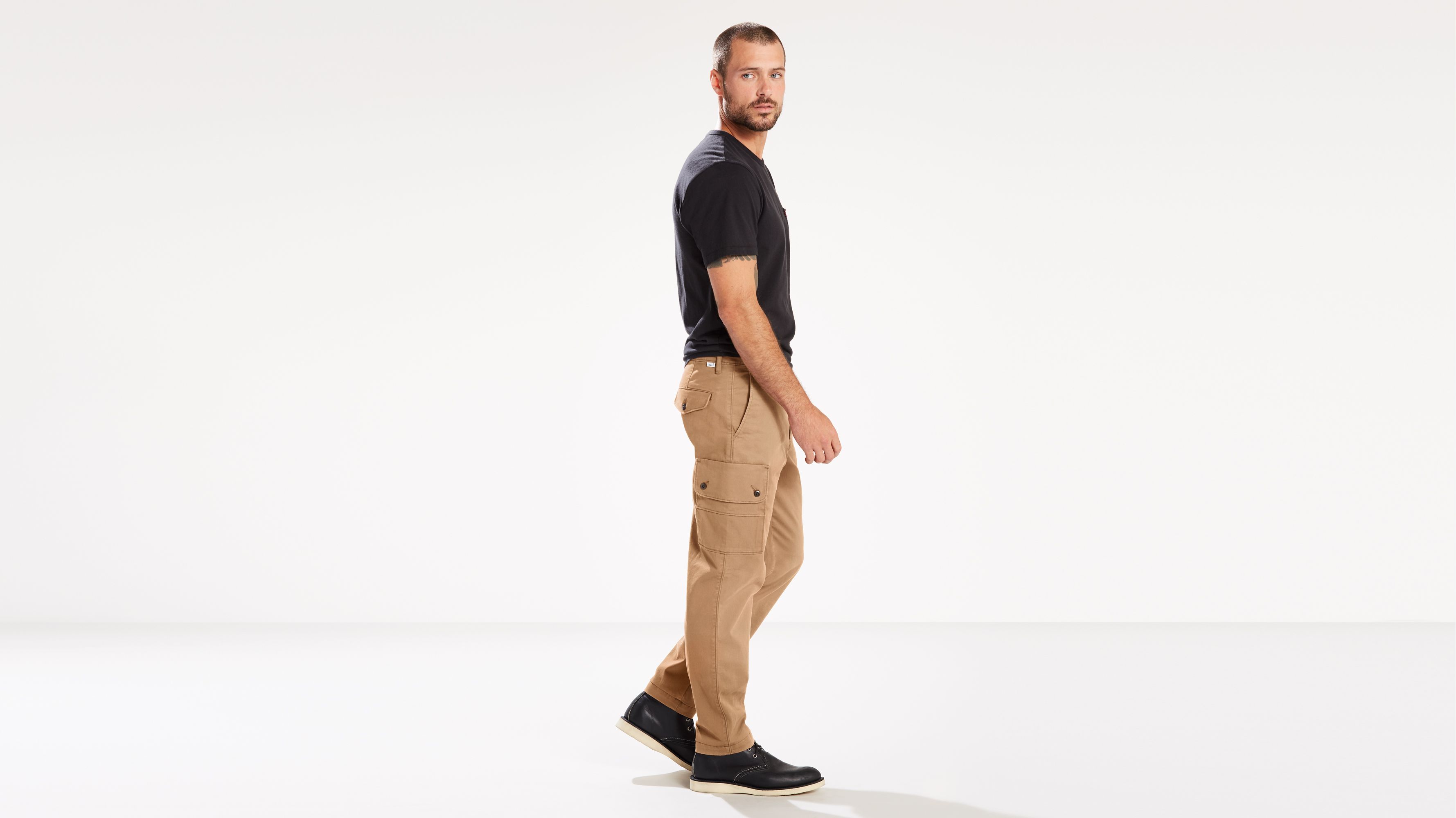 Slim Tapered Cargo Pants - Khaki | Levi 