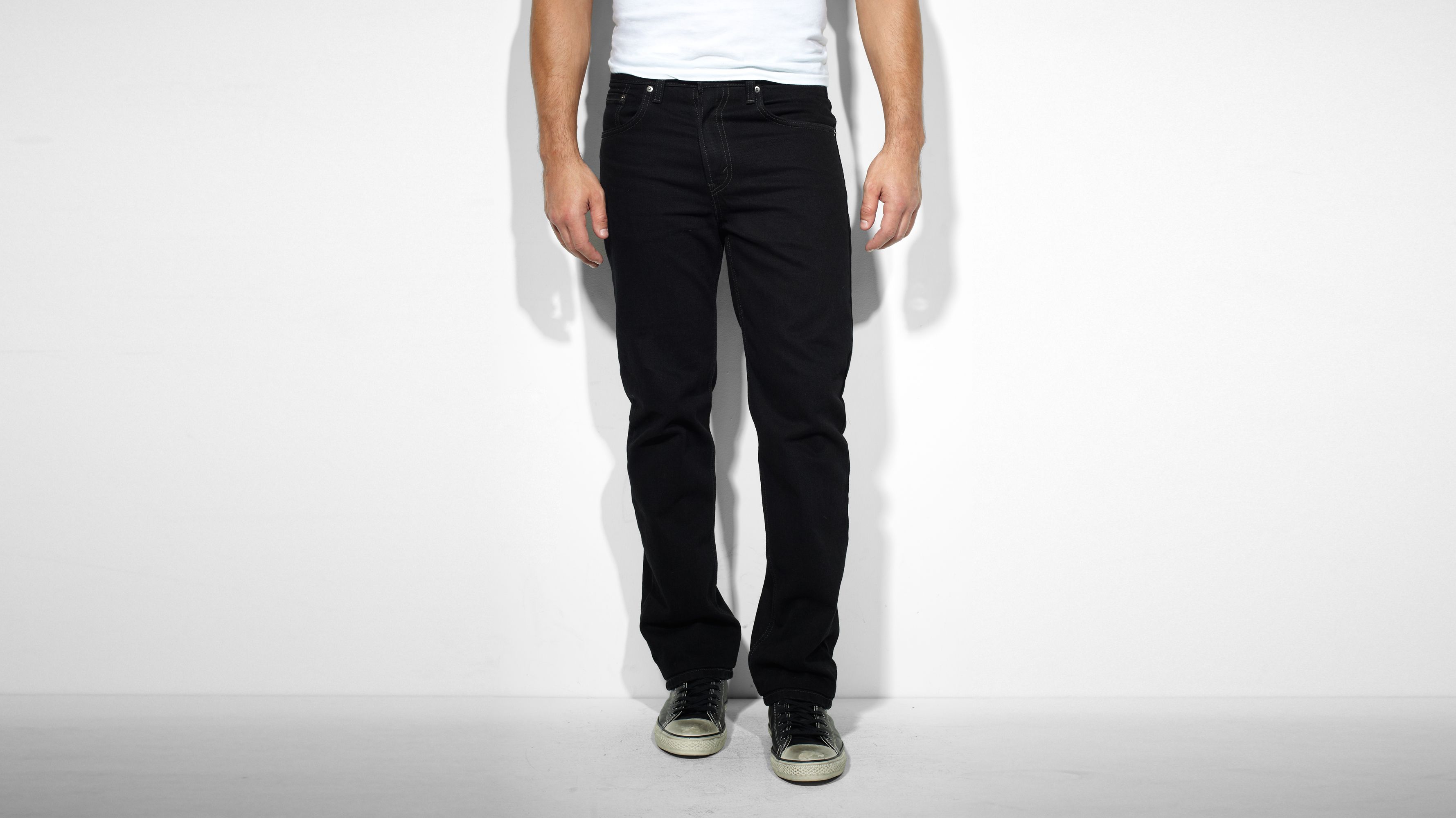 516™ Slim Straight Men's Jeans - Black 