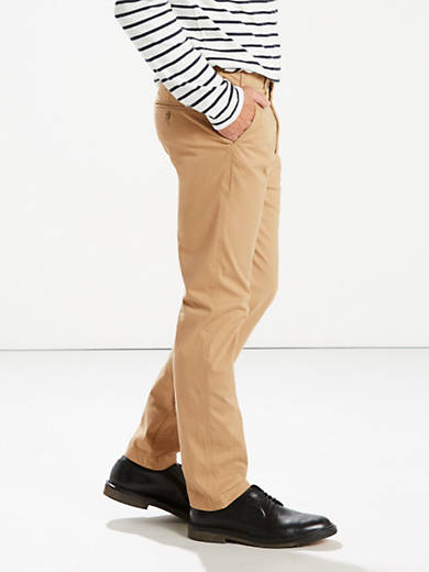 502™ Taper Fit Chino Pants - Brown | Levi's® US