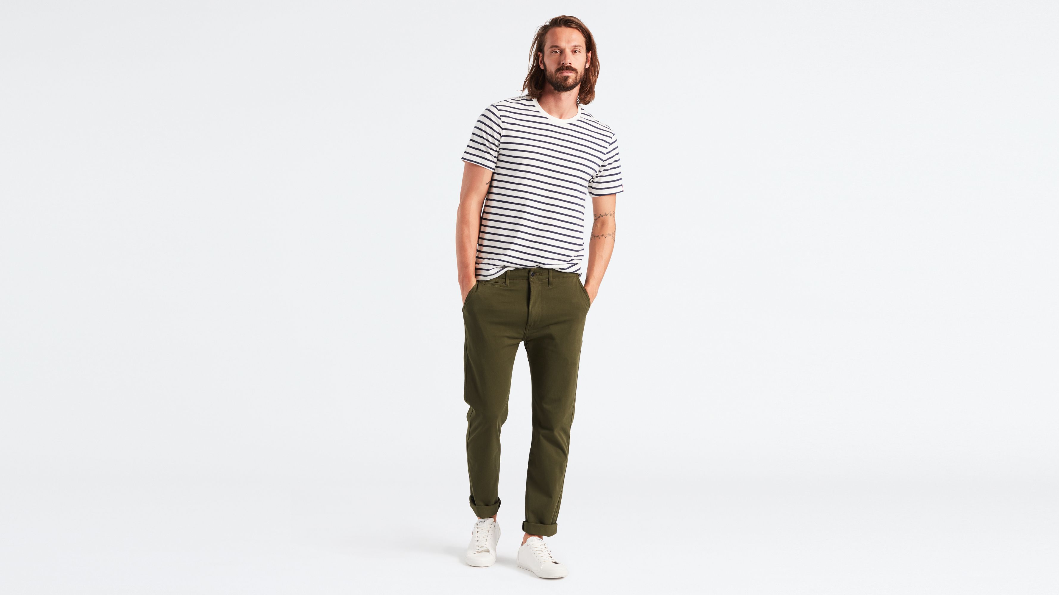 levi's 502 true chino trousers