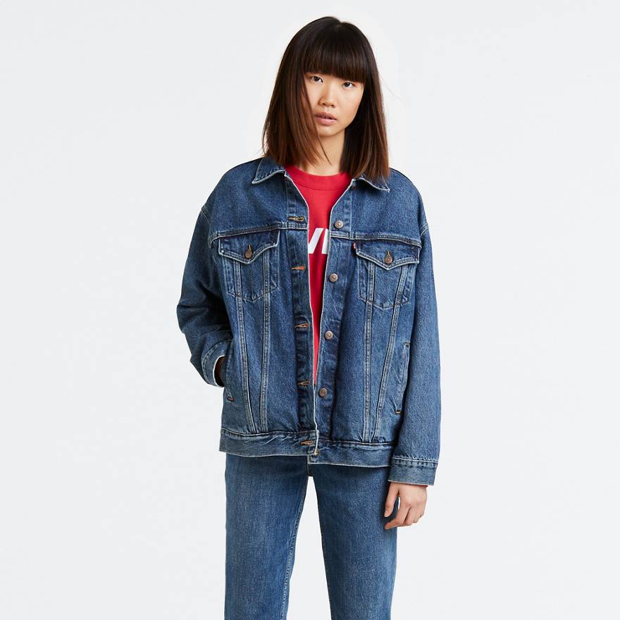 Baggy Trucker Jacket 1