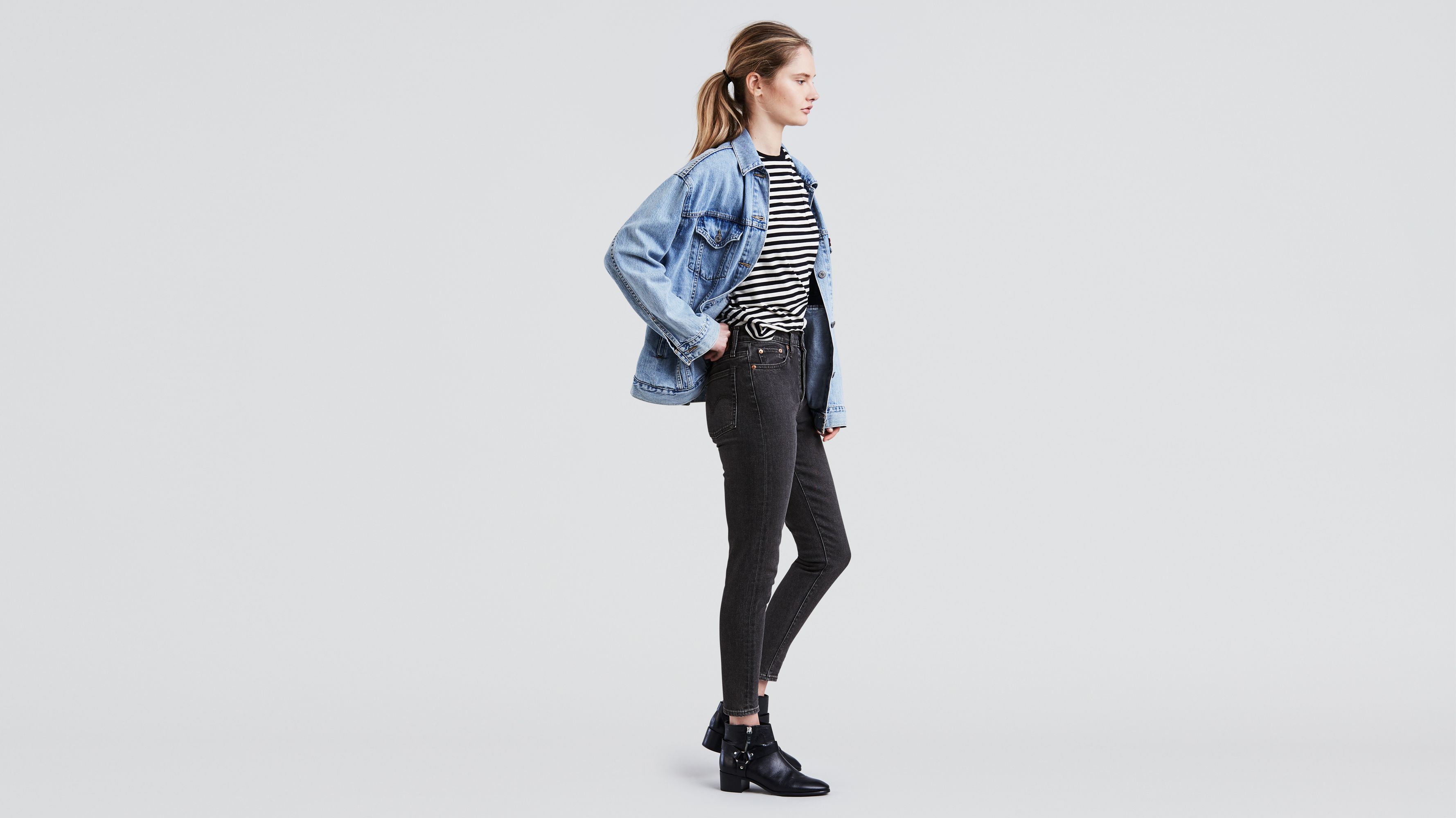 Wedgie Fit Skinny Women's Jeans - Black | Levi's® US