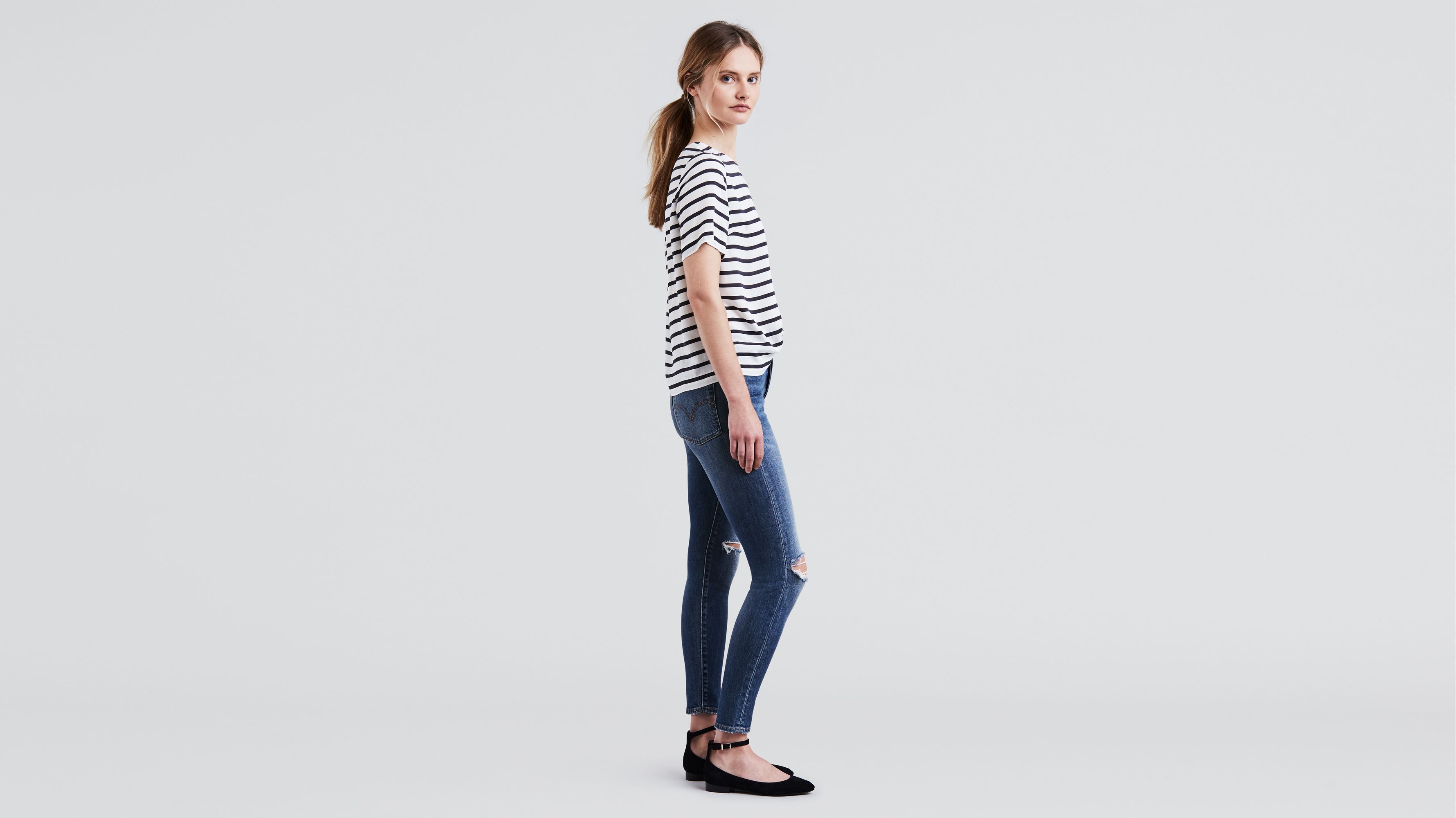 levi wedgie fit skinny jeans