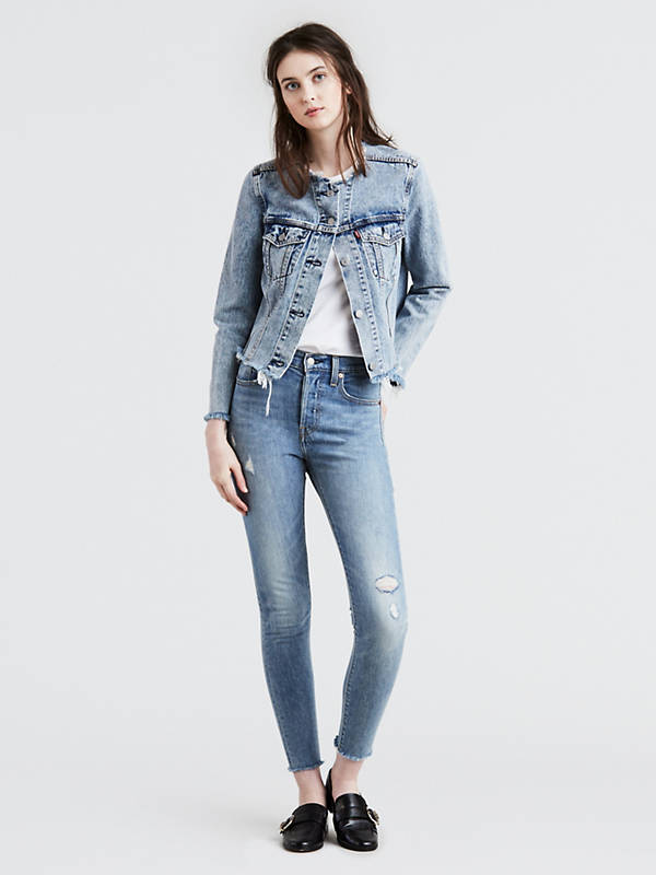 Wedgie Fit Skinny Women's Jeans - Light Wash | Levi's® US