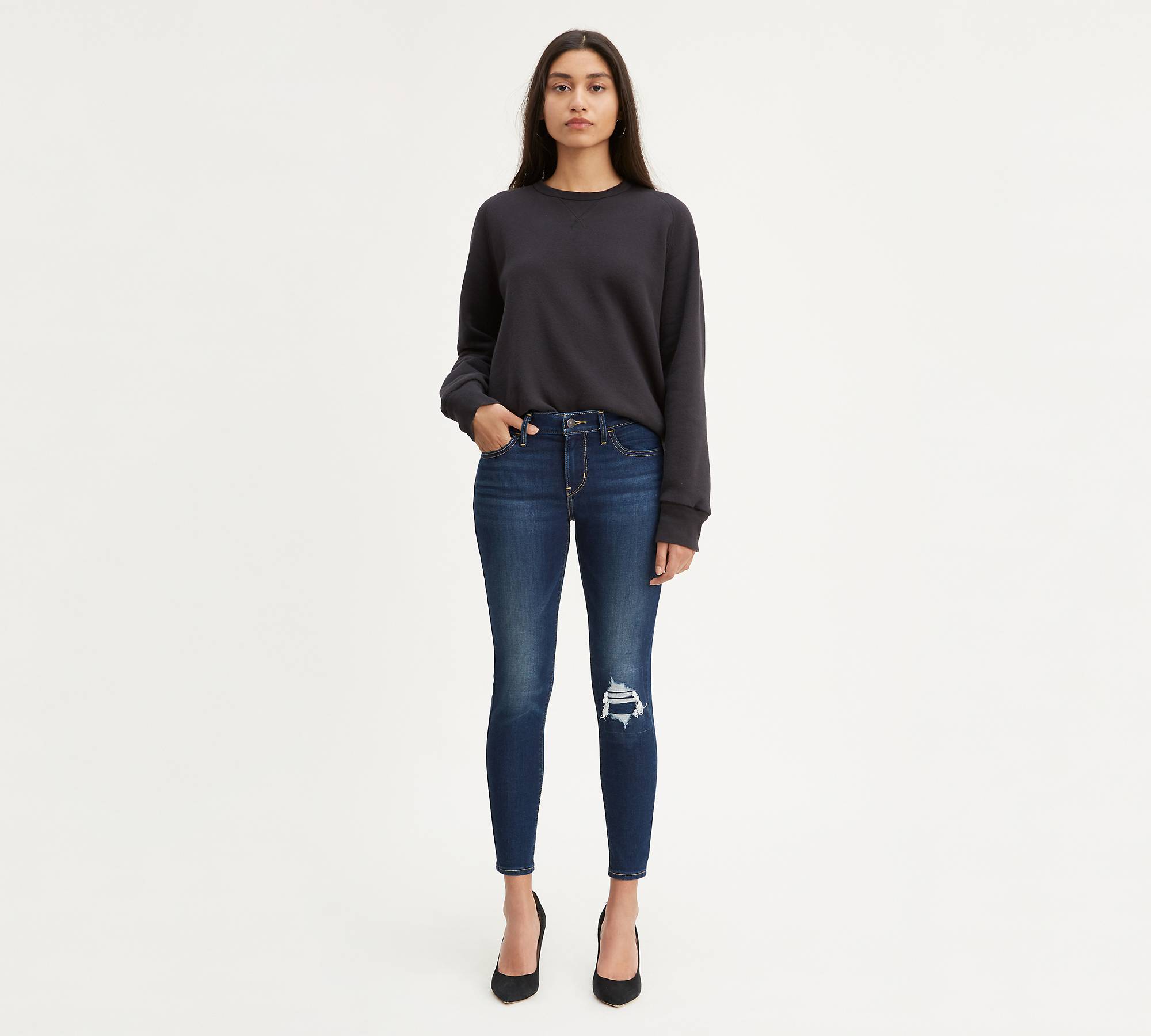 710 Super Skinny Cool Cropped Women's Jeans - Light Wash | Levi's® US