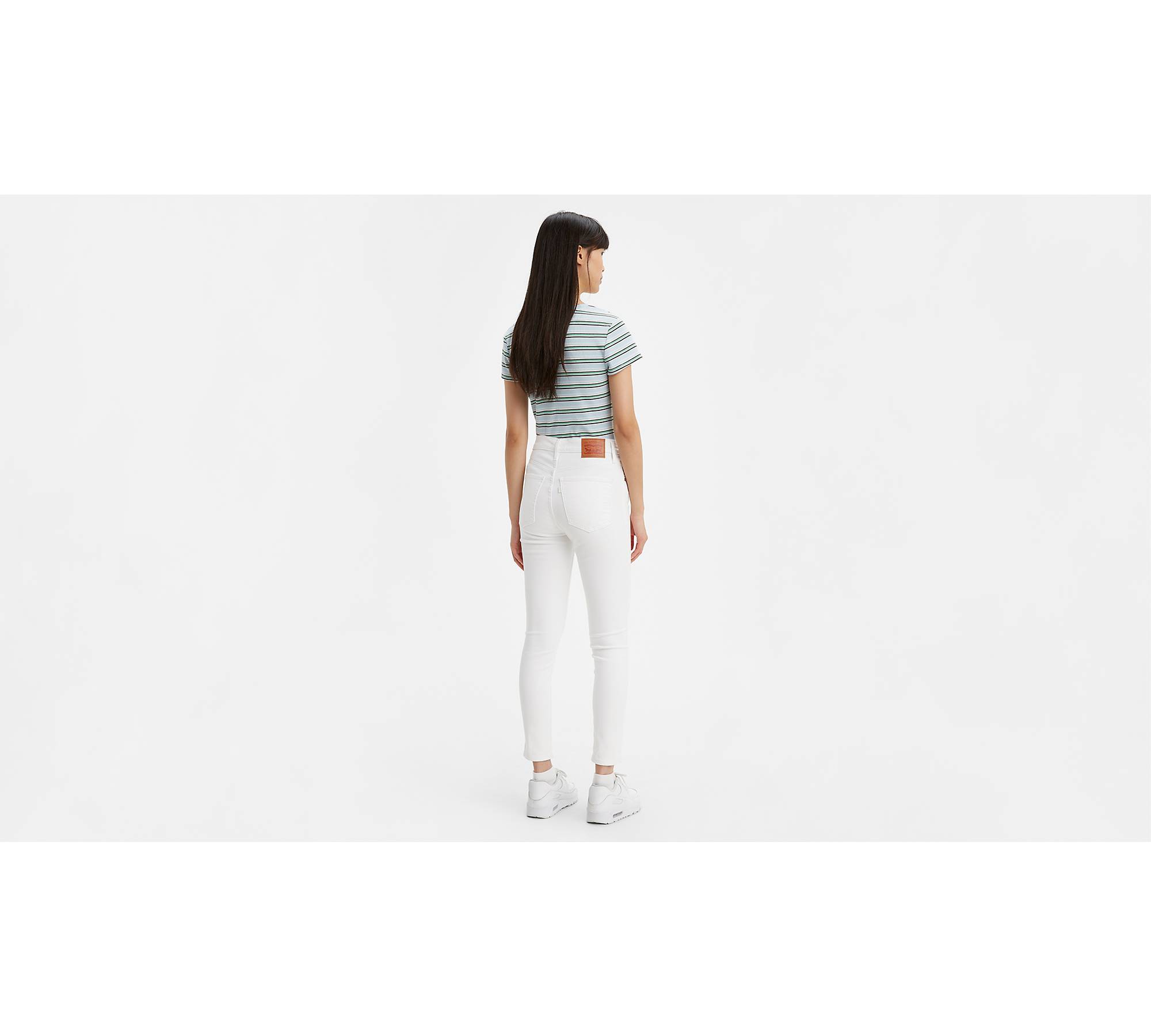 Mile High Super Skinny Ankle Women's Jeans - White | Levi's® CA