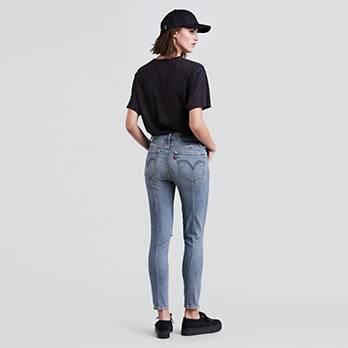 721 High Rise Altered Zip Skinny Women's Jeans - Medium Wash | Levi's® US