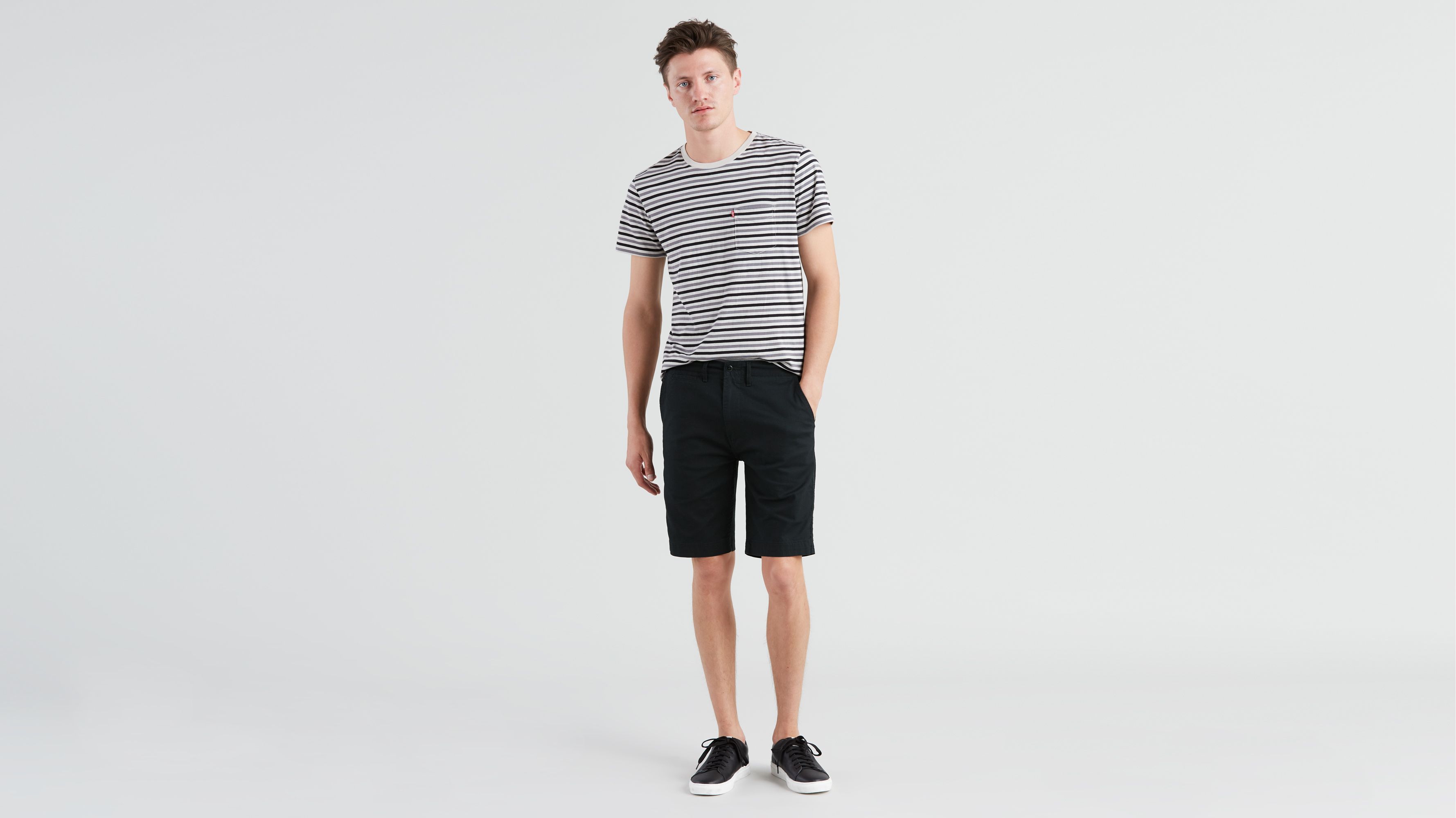 502™ Taper Fit Chino Shorts - Black 