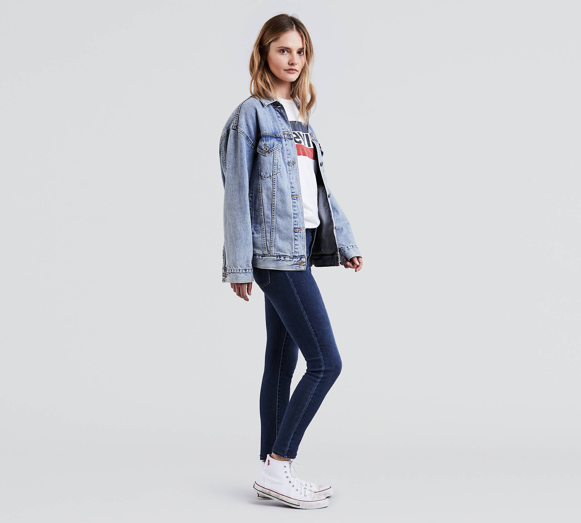 720 High Rise Super Skinny Women's Jeans - Medium Wash | Levi's® US
