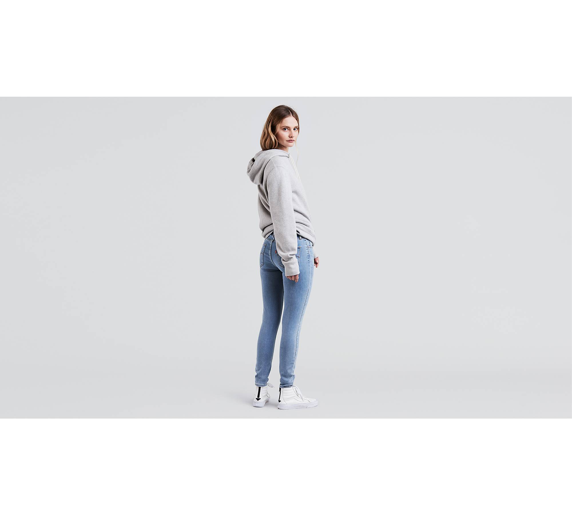 720 High Rise Super Skinny Women's Jeans - Light Wash | Levi's® US