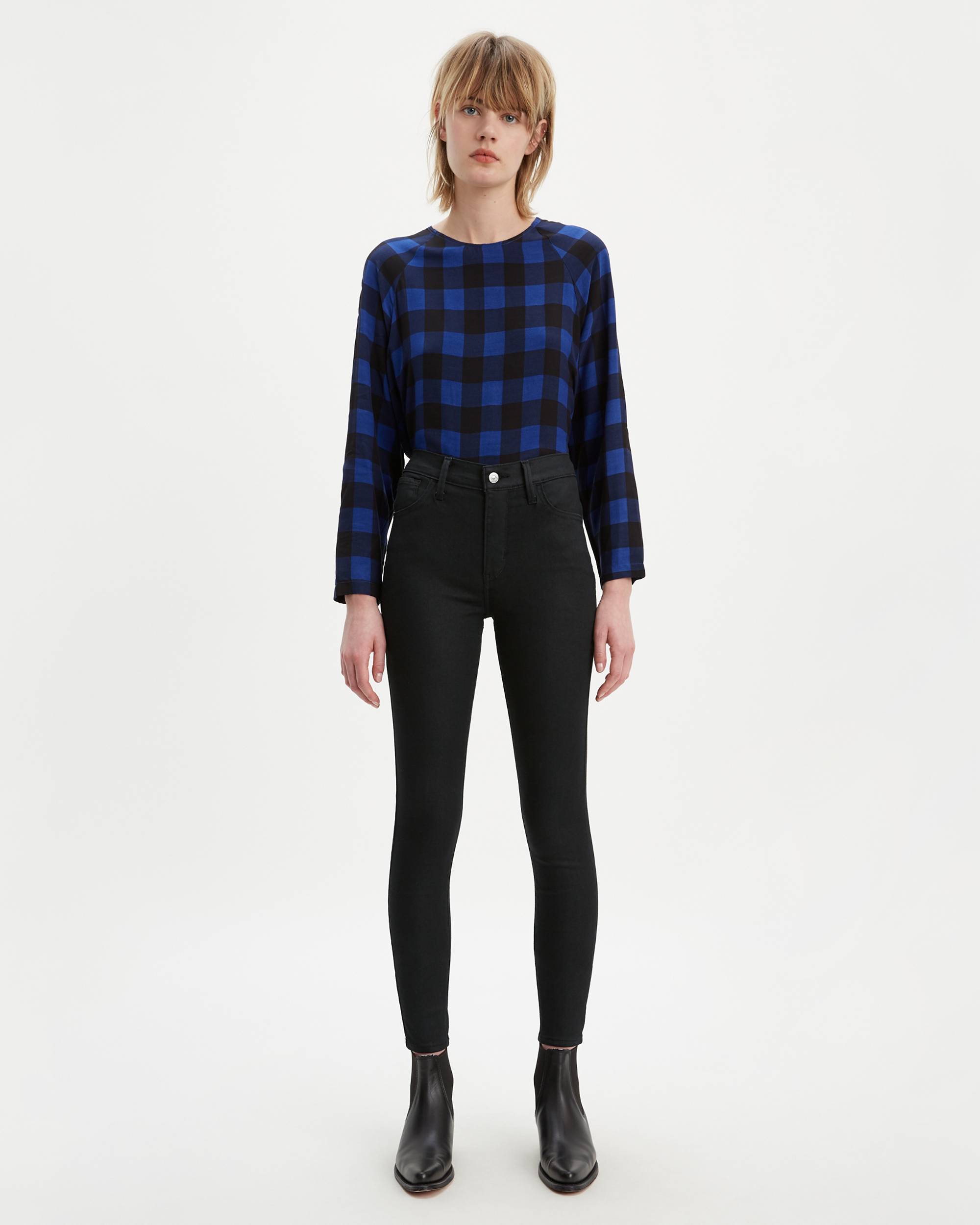 720 High Rise Super Skinny Coated Women's Jeans 1