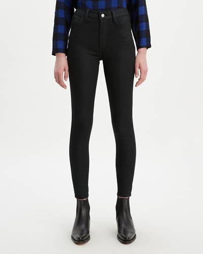 720 High Rise Super Skinny Coated 1