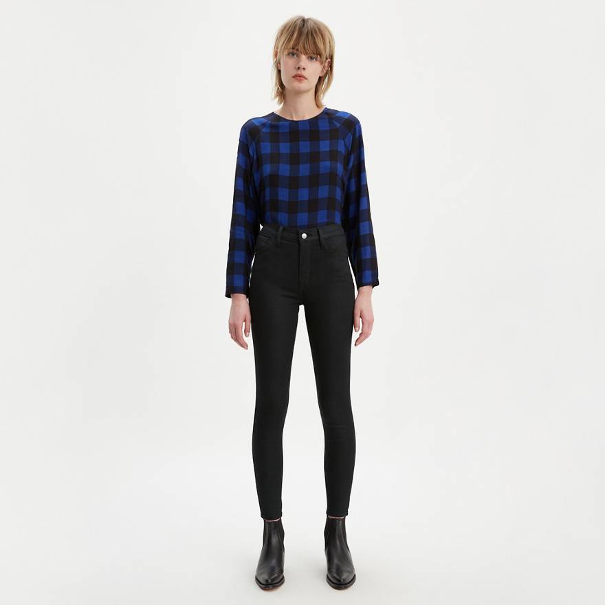 720 High Rise Super Skinny Coated Women's Jeans 1