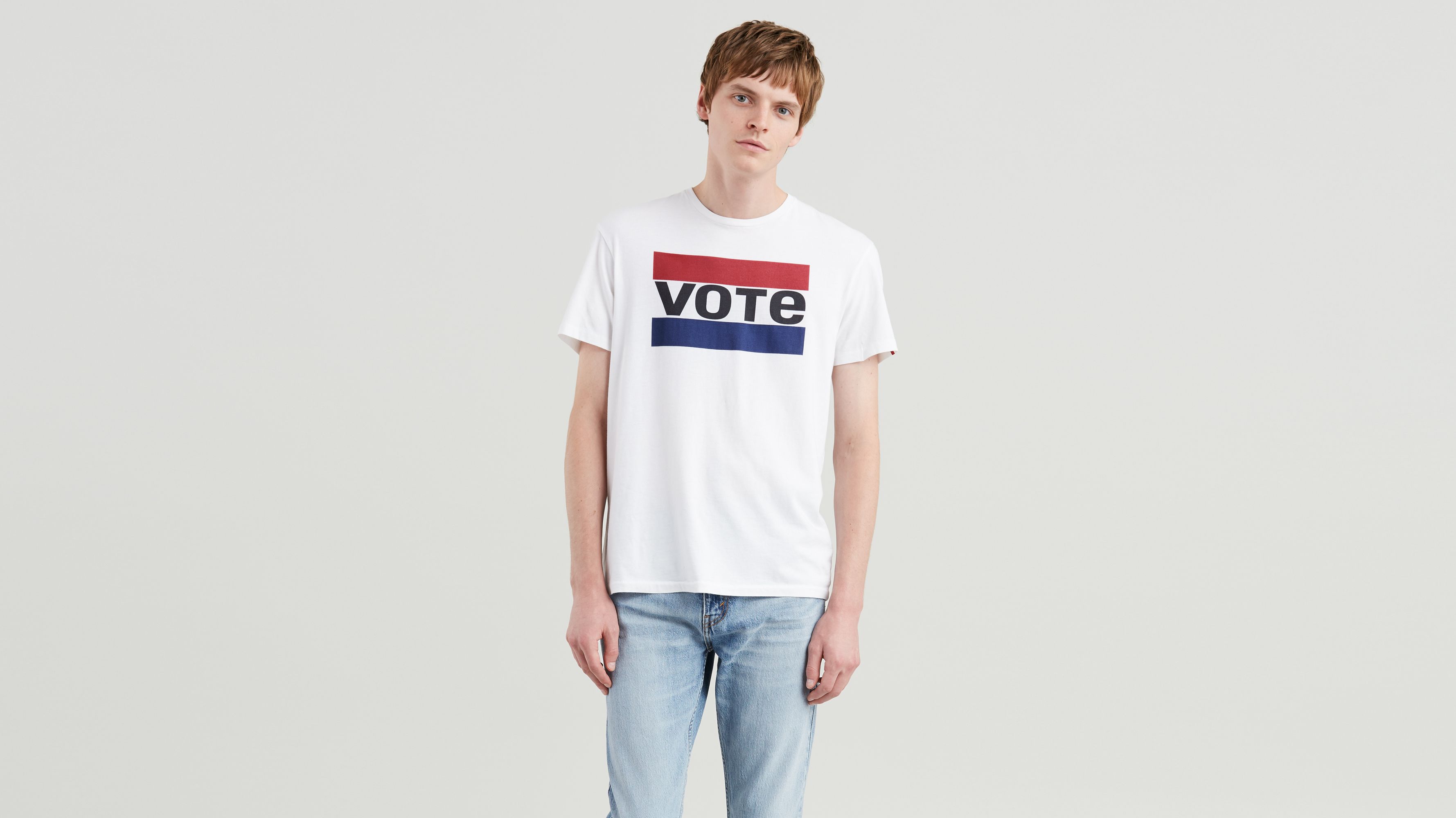 Levi's® Vote Tee Shirt - White | Levi's® US