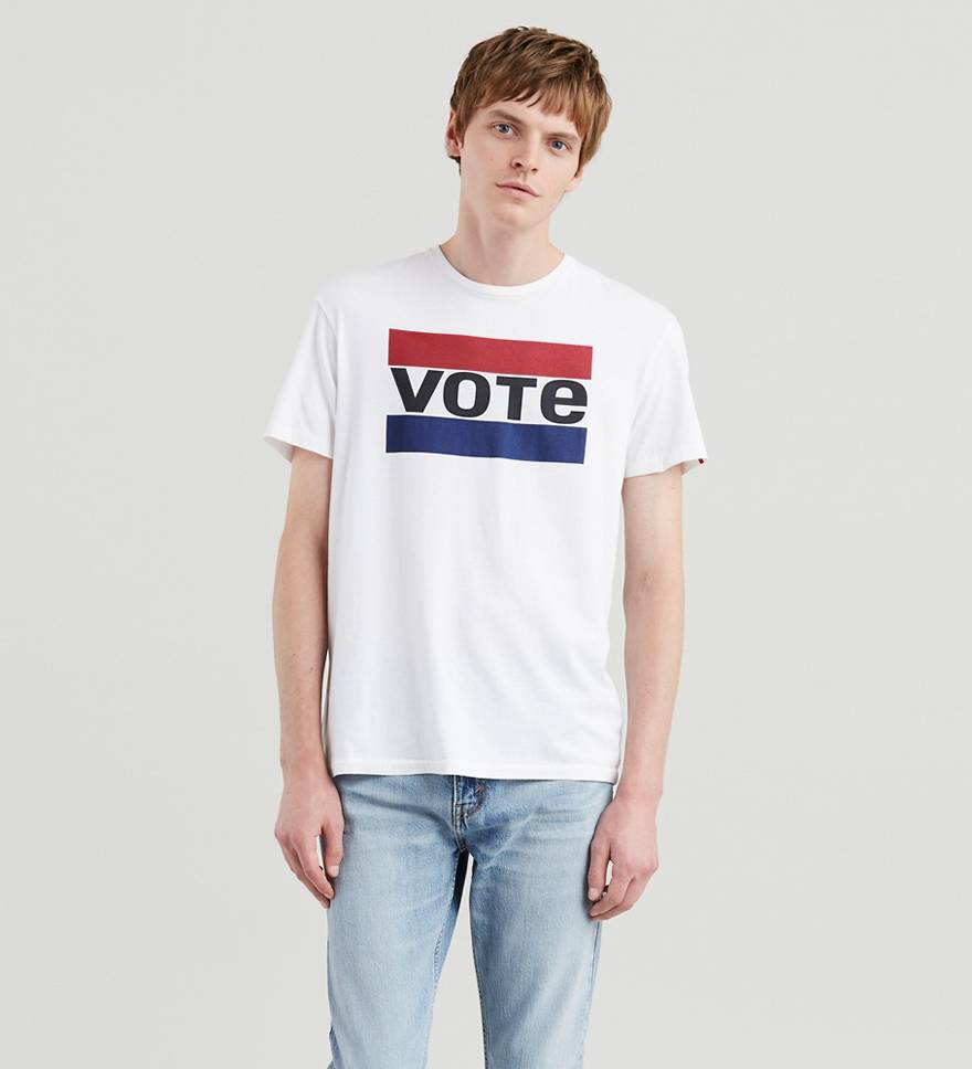 Levi'S® Vote Tee Shirt - White | Levi'S® Us