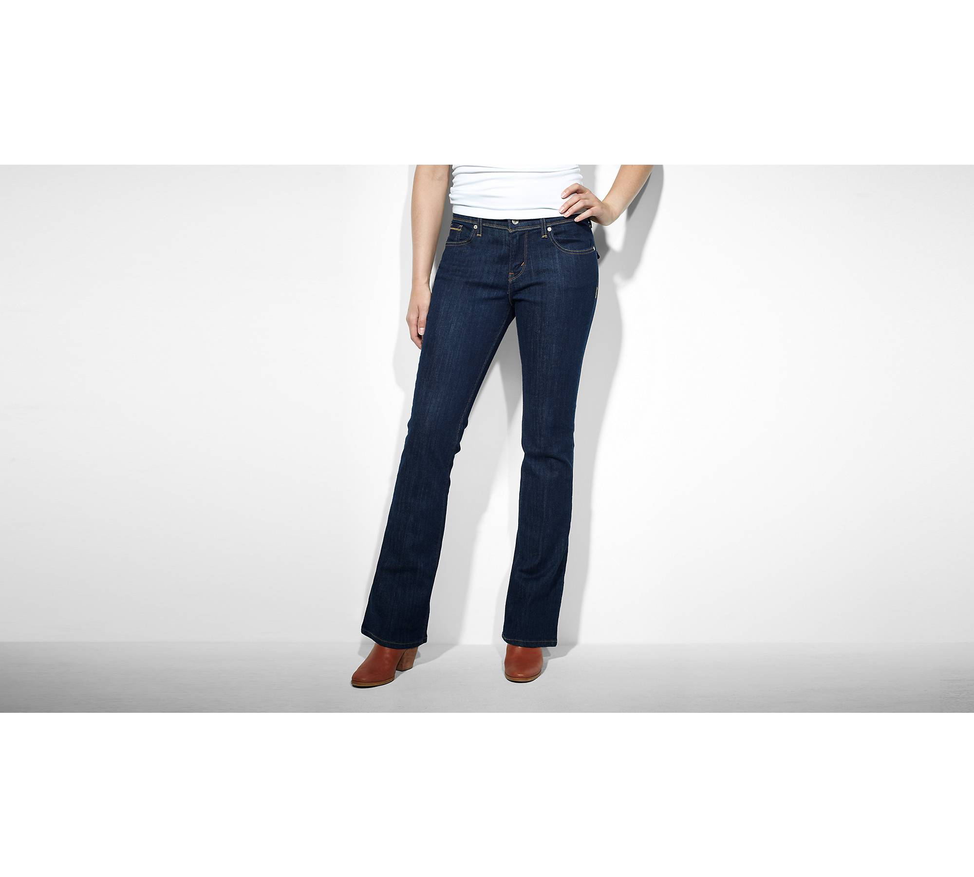 Levis 515 Bootcut Denim Blue Jeans Womens Tag Size 8L 29x 32 Used on eBid  United States