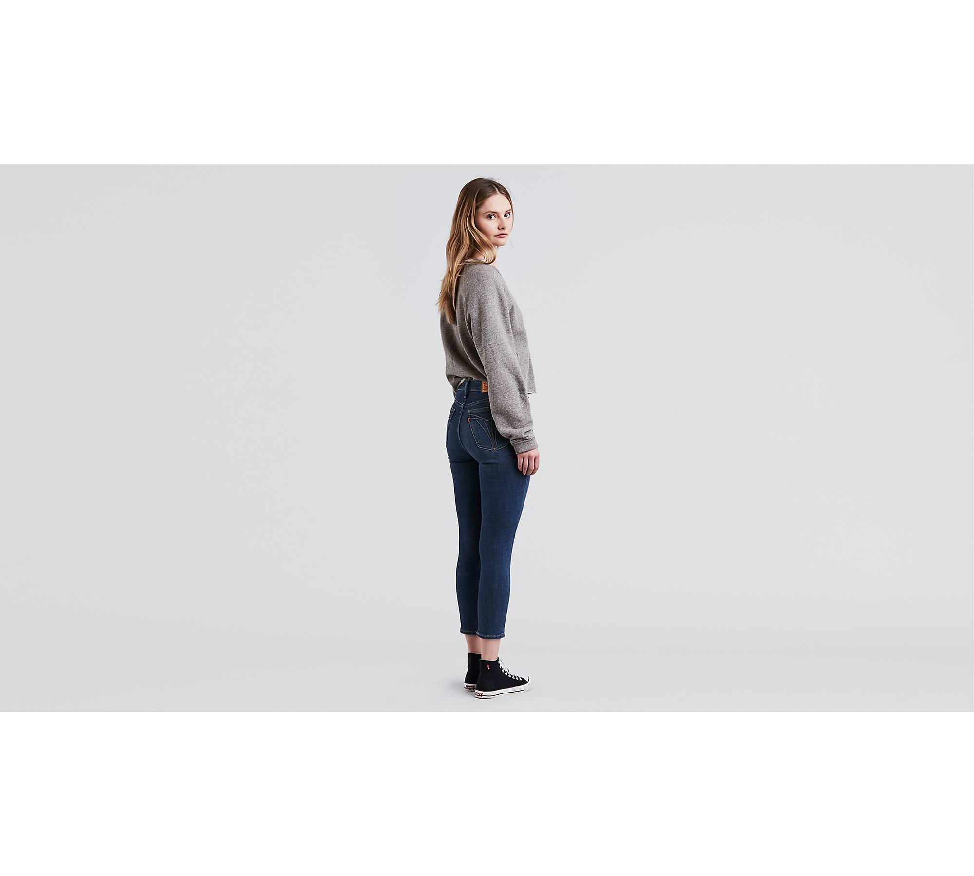 721 High Rise Ankle Skinny Women's Jeans - Dark Wash | Levi's® US