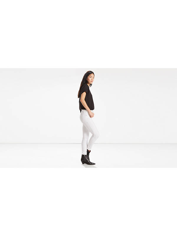 721 High Rise Ankle Skinny Women's Jeans - White | Levi's® US