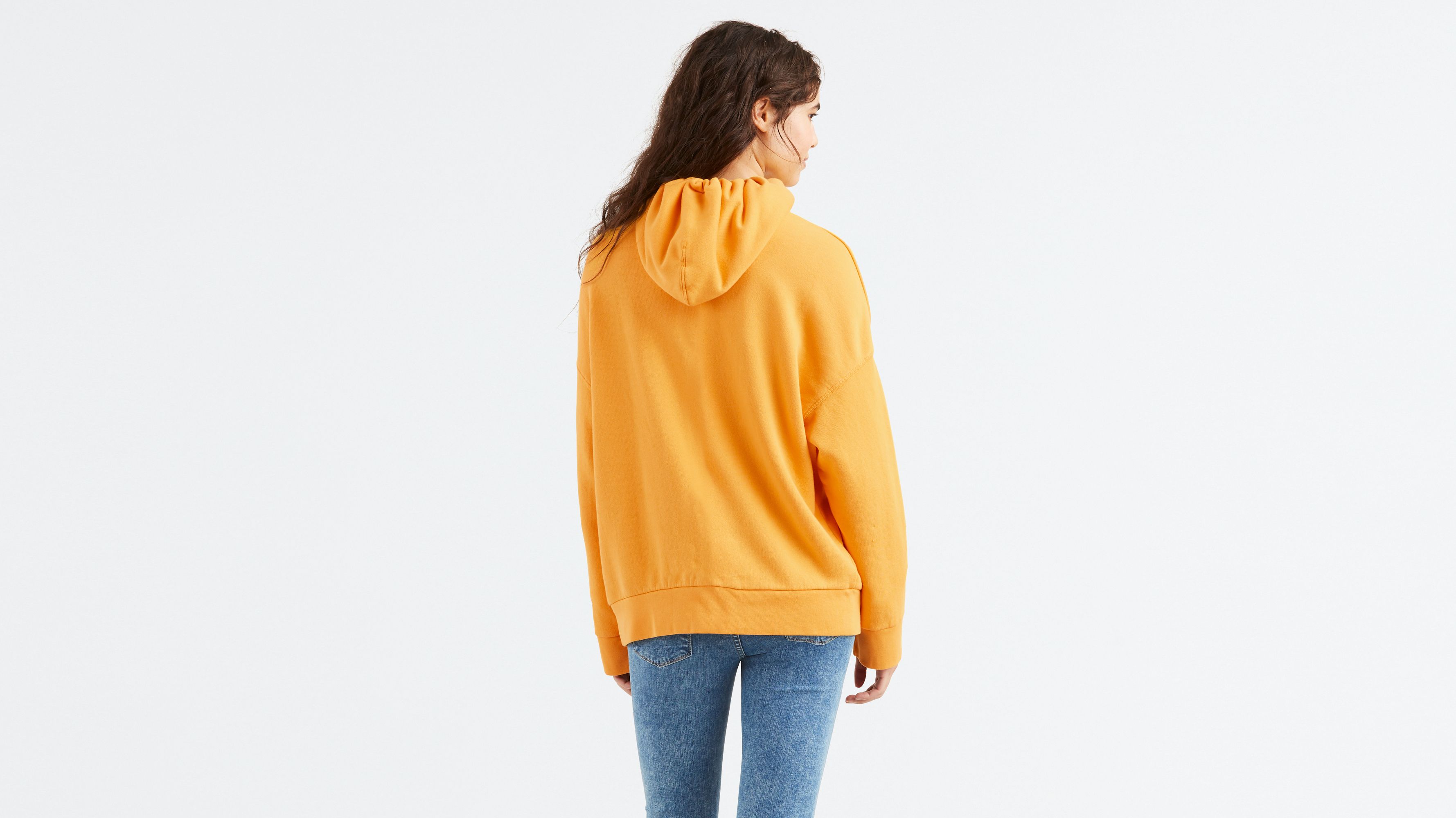 yellow hoodie oversized