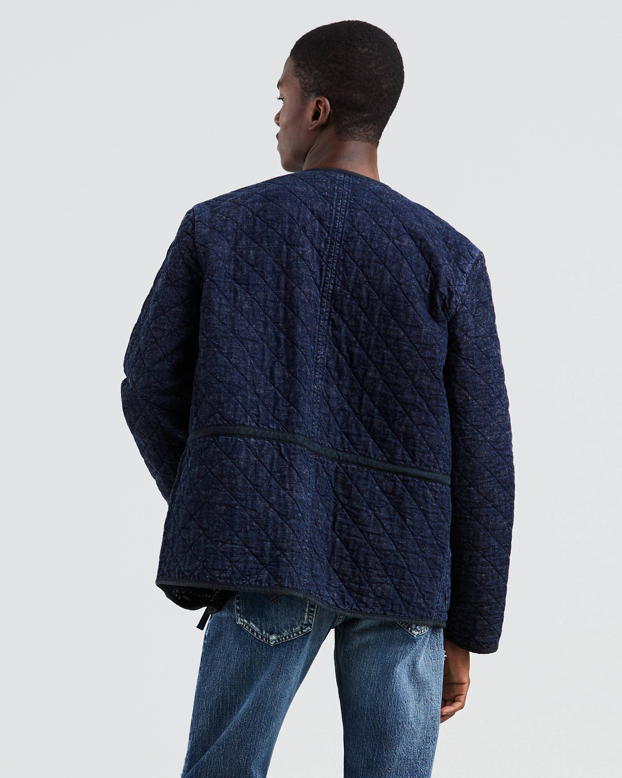 Denim Quilted Jacket 2