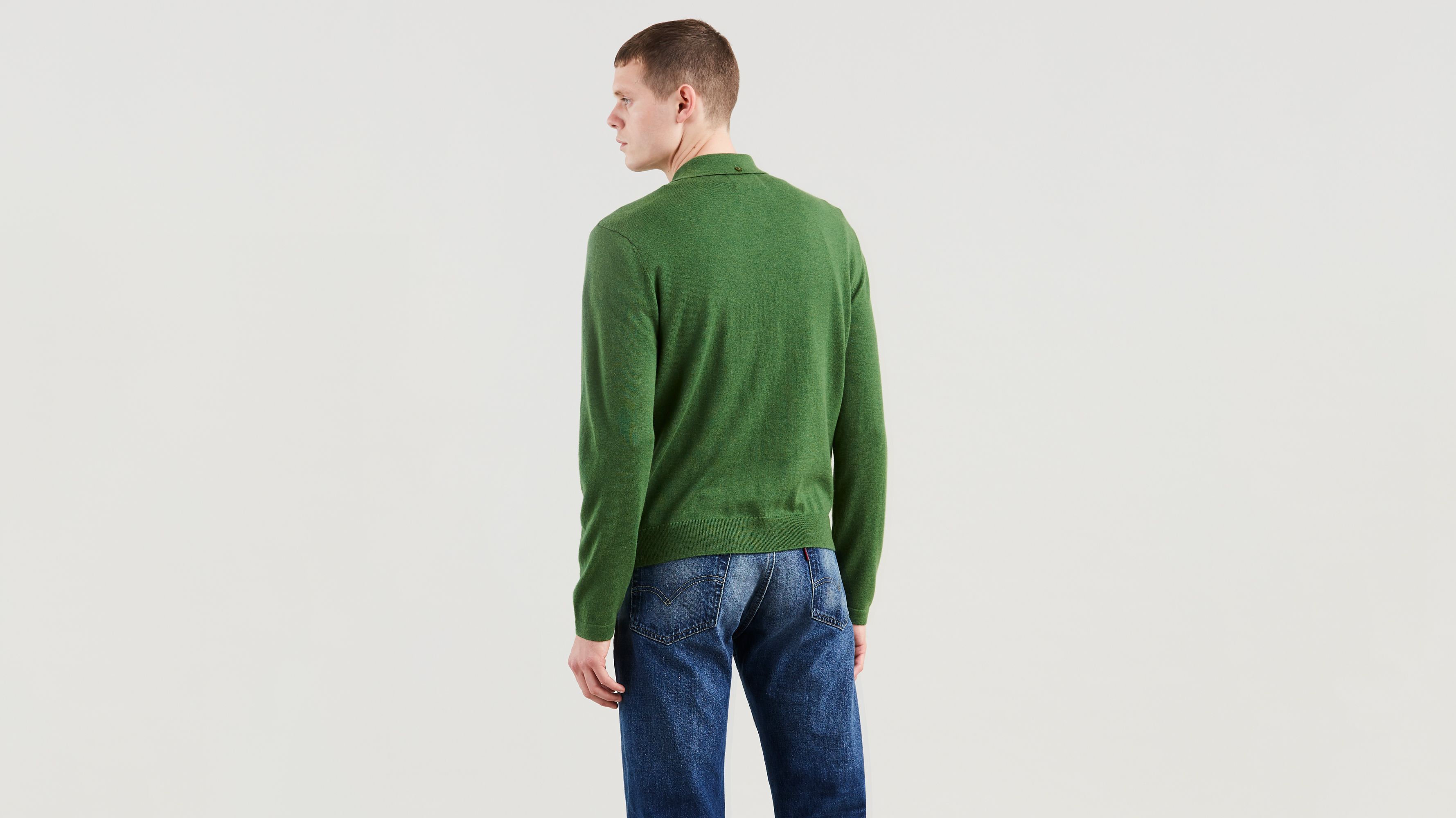 Long Sleeve Knit Shirt - Green | Levi's® US