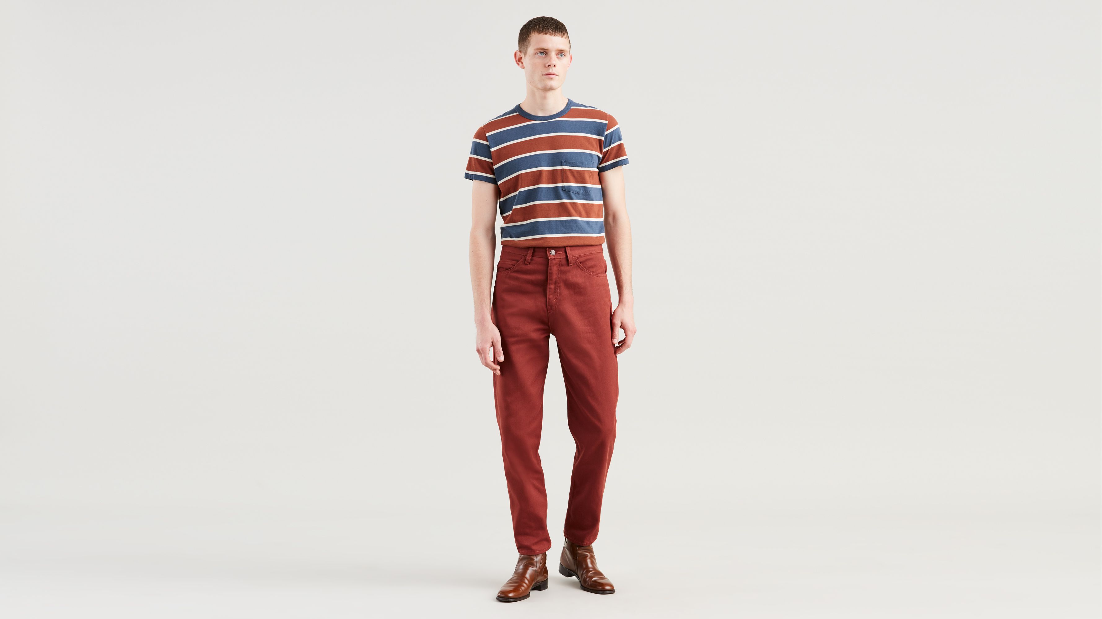 Sta-prest Trousers - Brown | Levi's® US
