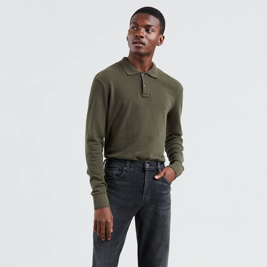 Long Sleeve Polo 1