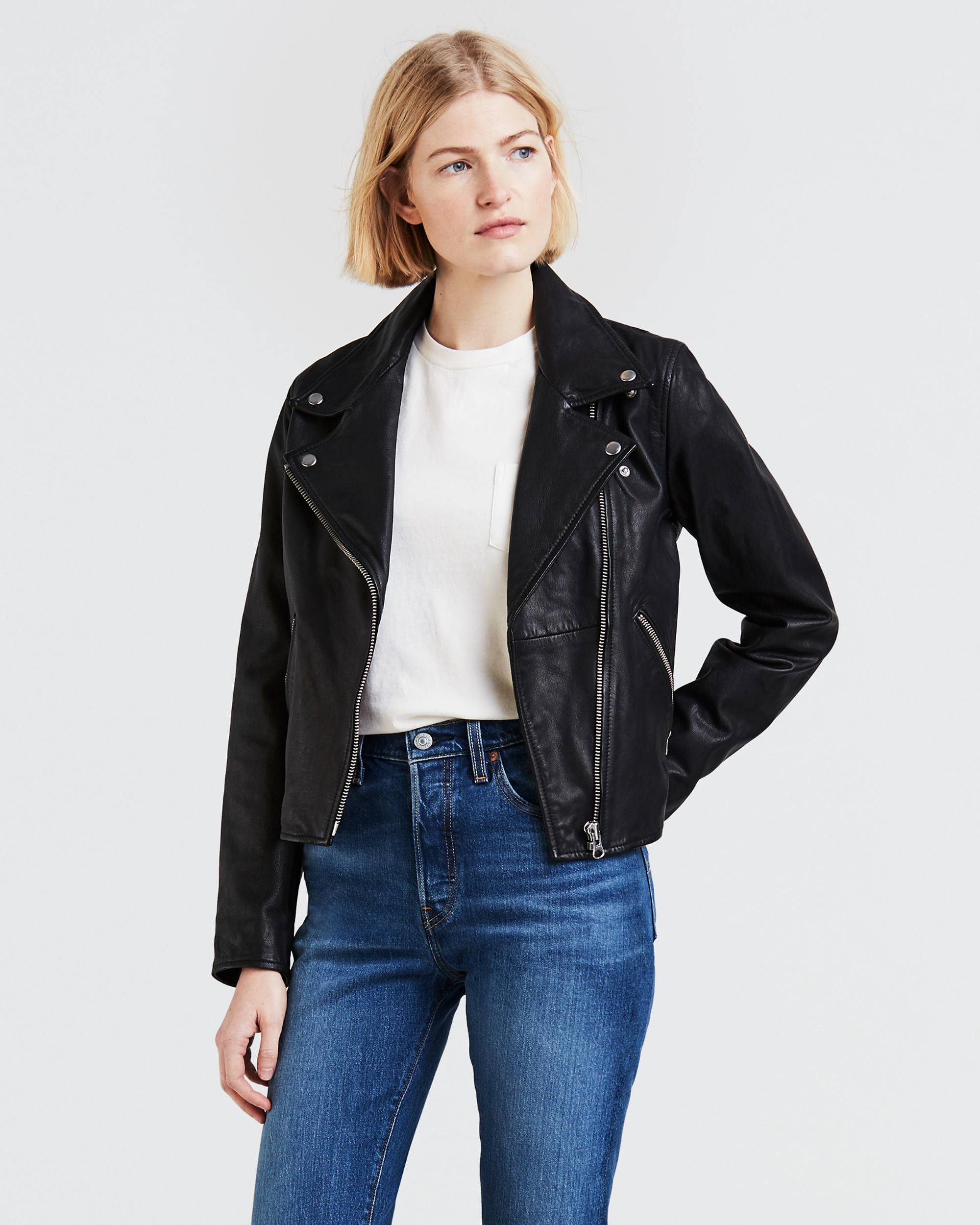Leather Moto Jacket 1