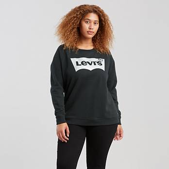 Levi's® Logo Relaxed Crewneck Sweatshirt (Plus Size) 3