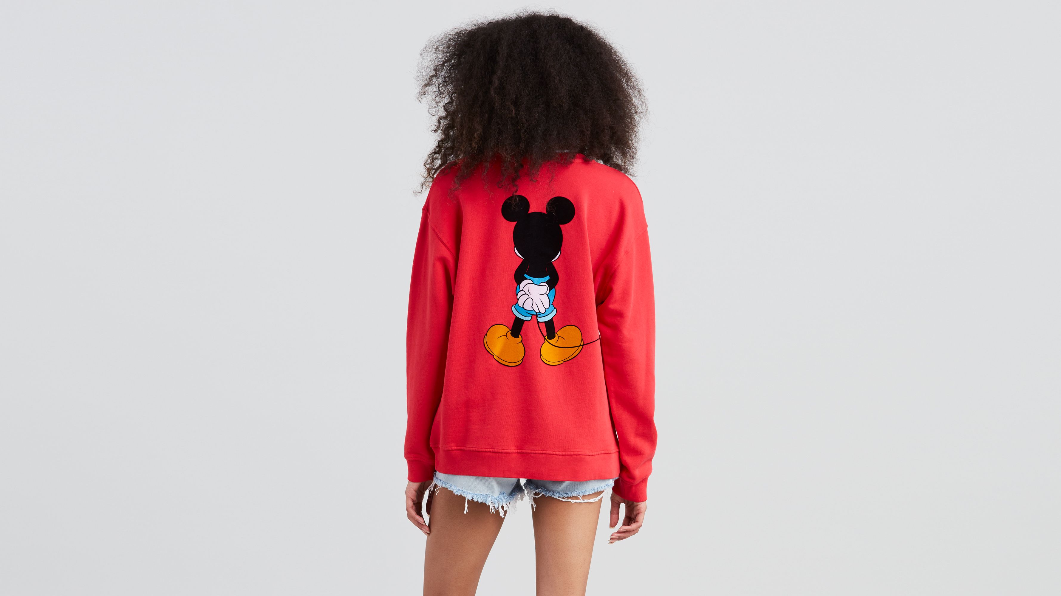 levi's x mickey mouse hoodie