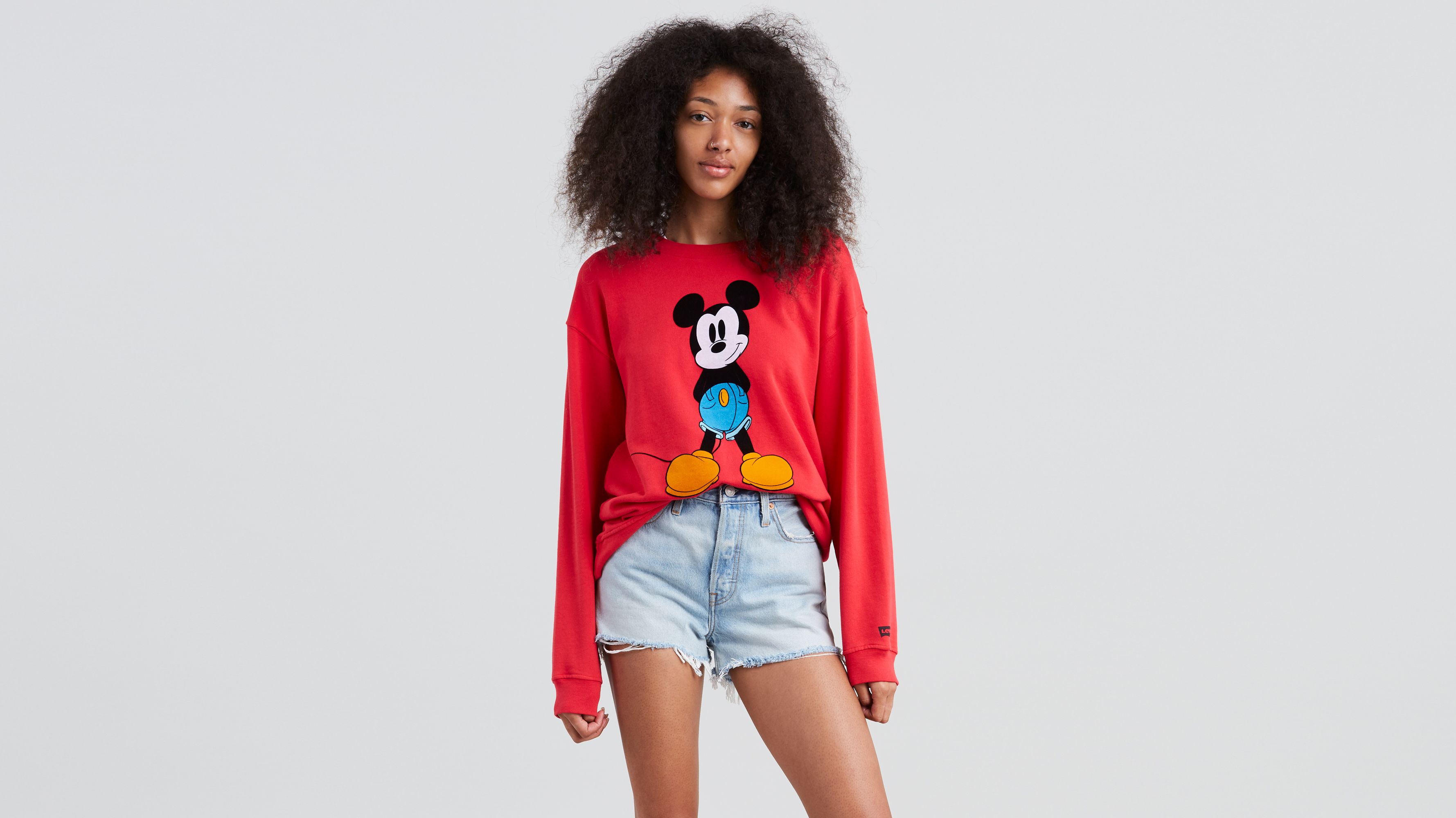 levi's mickey mouse hoodie