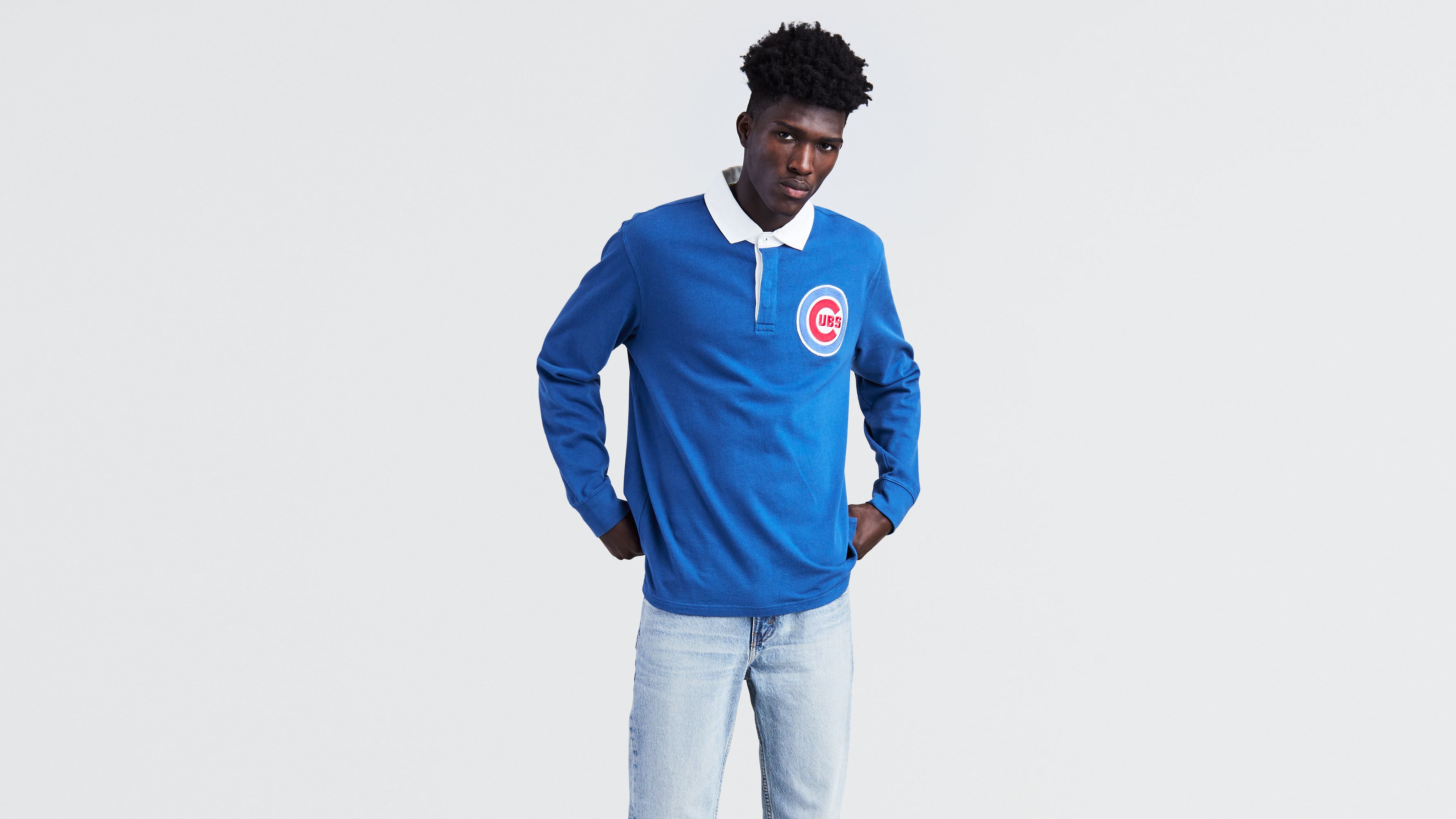 Nike baseball x MLB Chicago Cubs polo shirt, Men's Fashion, Tops