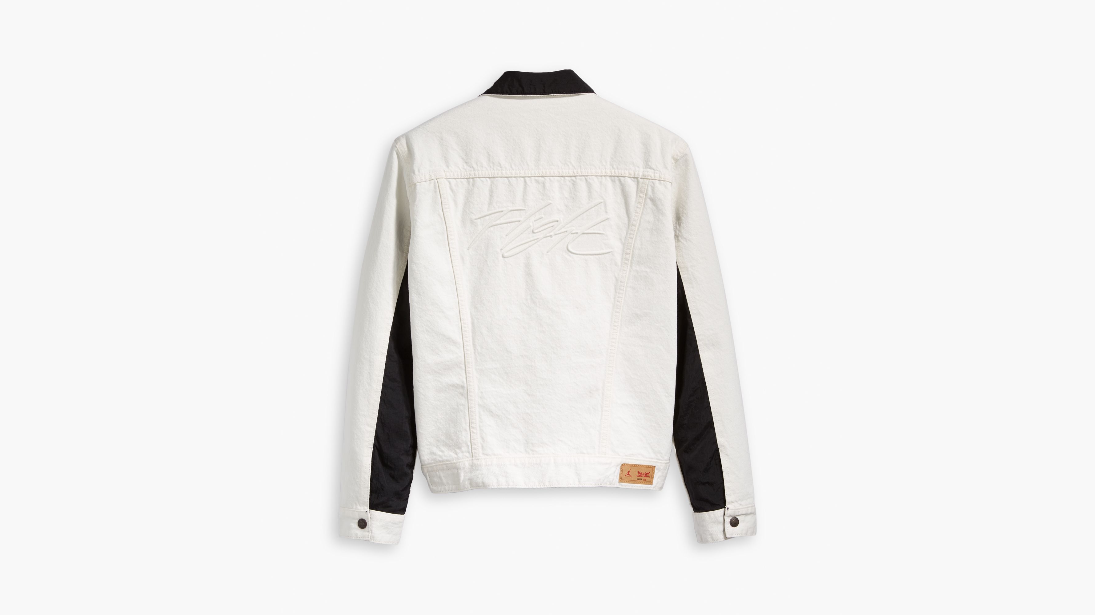 levis x jordan jacket white