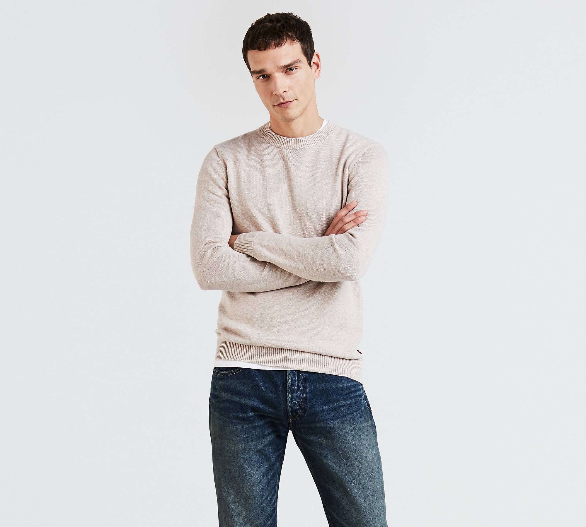 Classic Crewneck Sweater - Brown | Levi's® US
