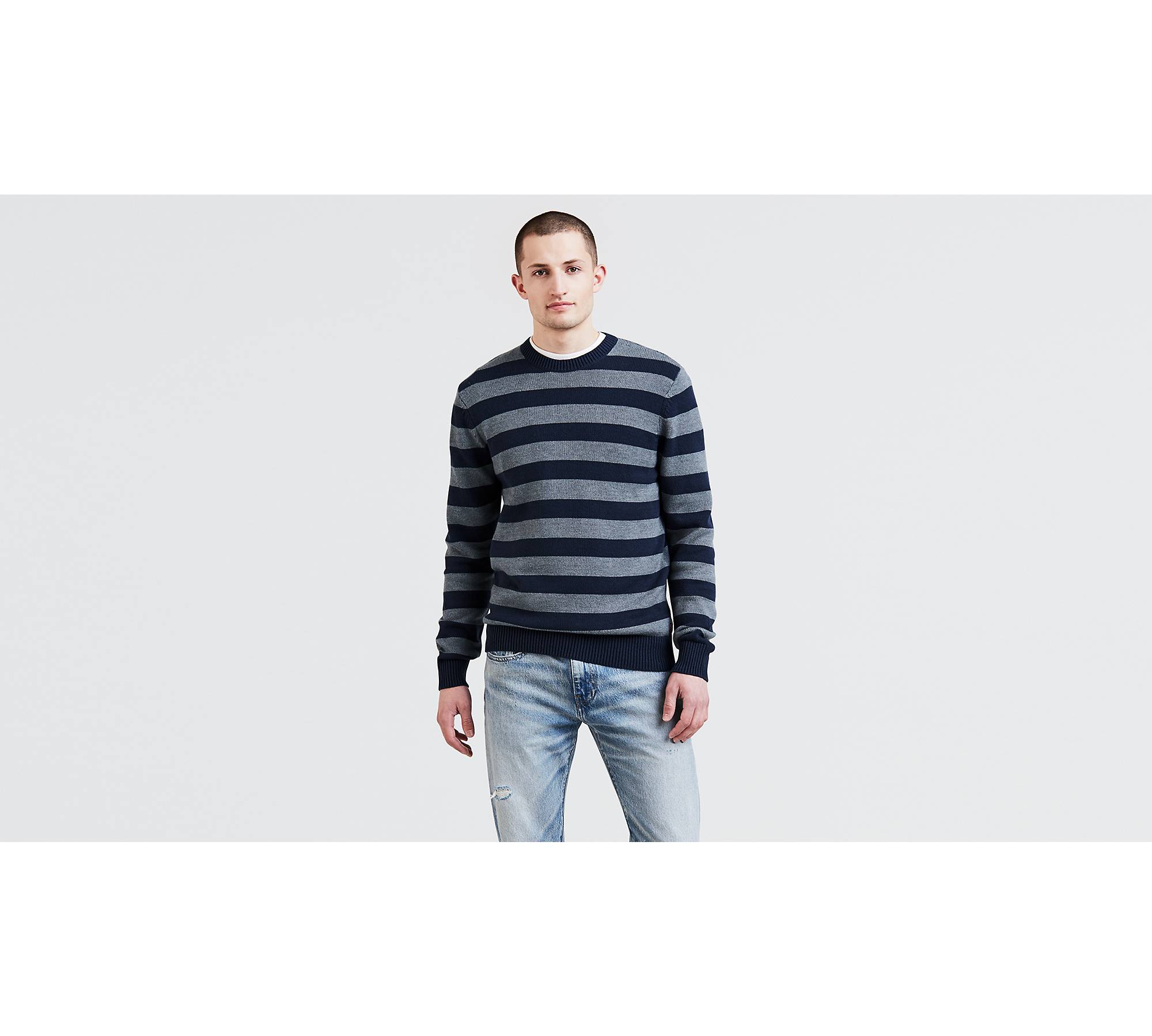 Classic Levis Crewneck Sweatshirt Levis Sweater Pullover 