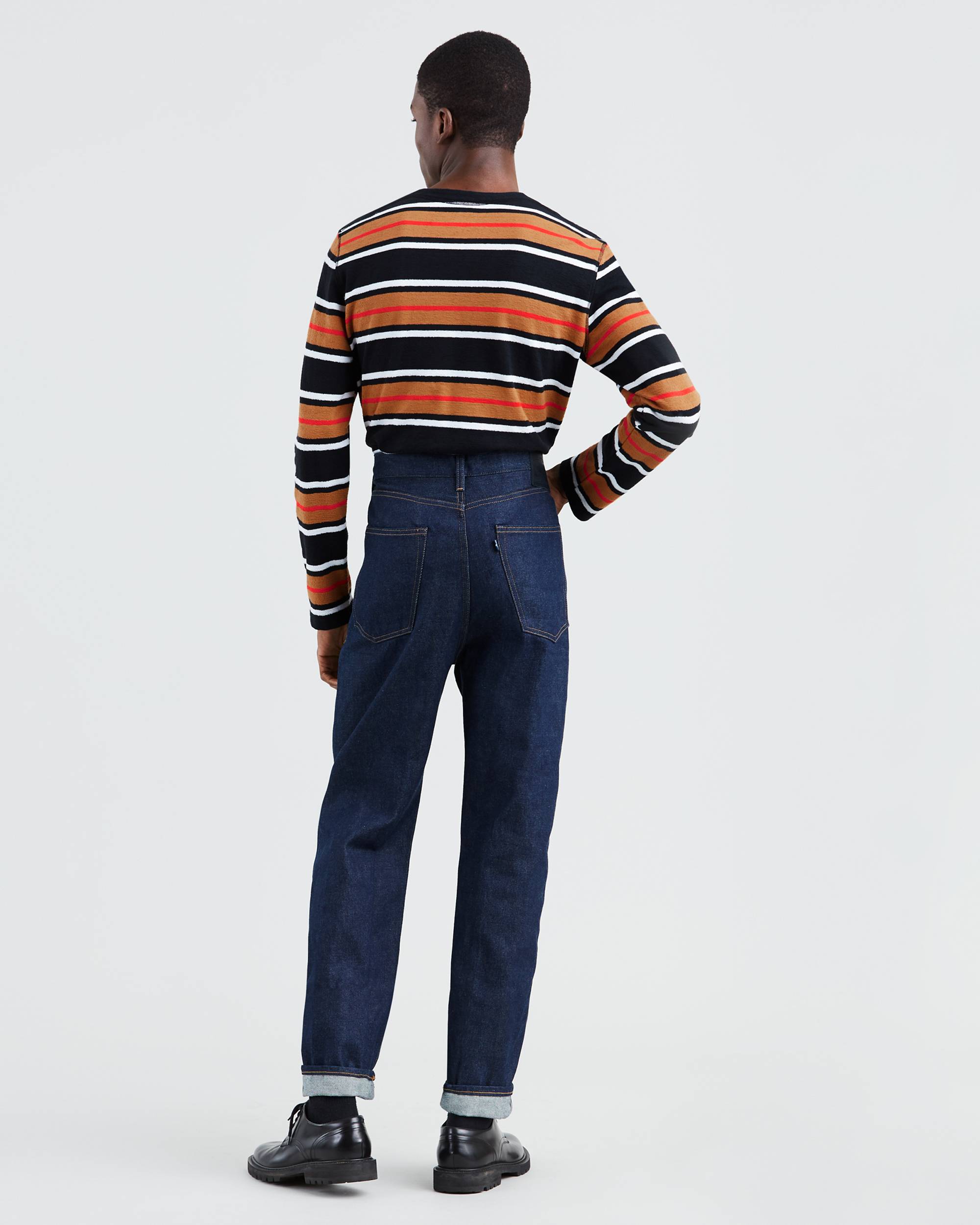 Mid Rise Straight Men's Jeans 3