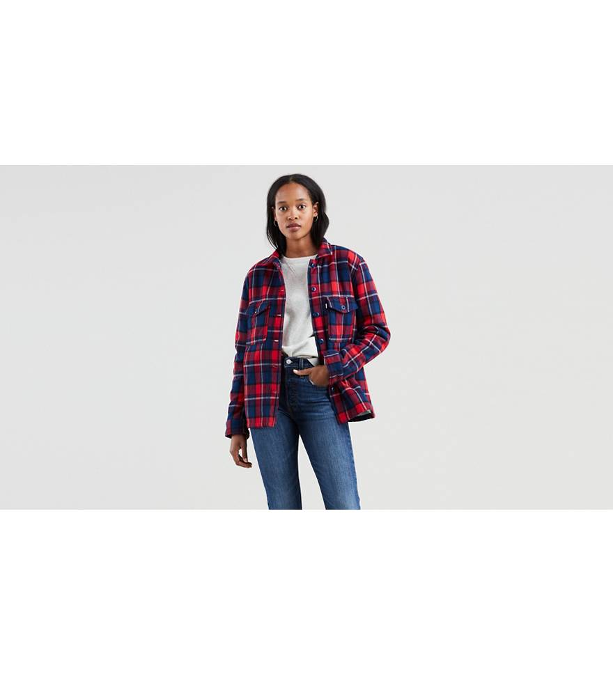 Cameron Sherpa Lined Jacket - Multi-color | Levi's® US